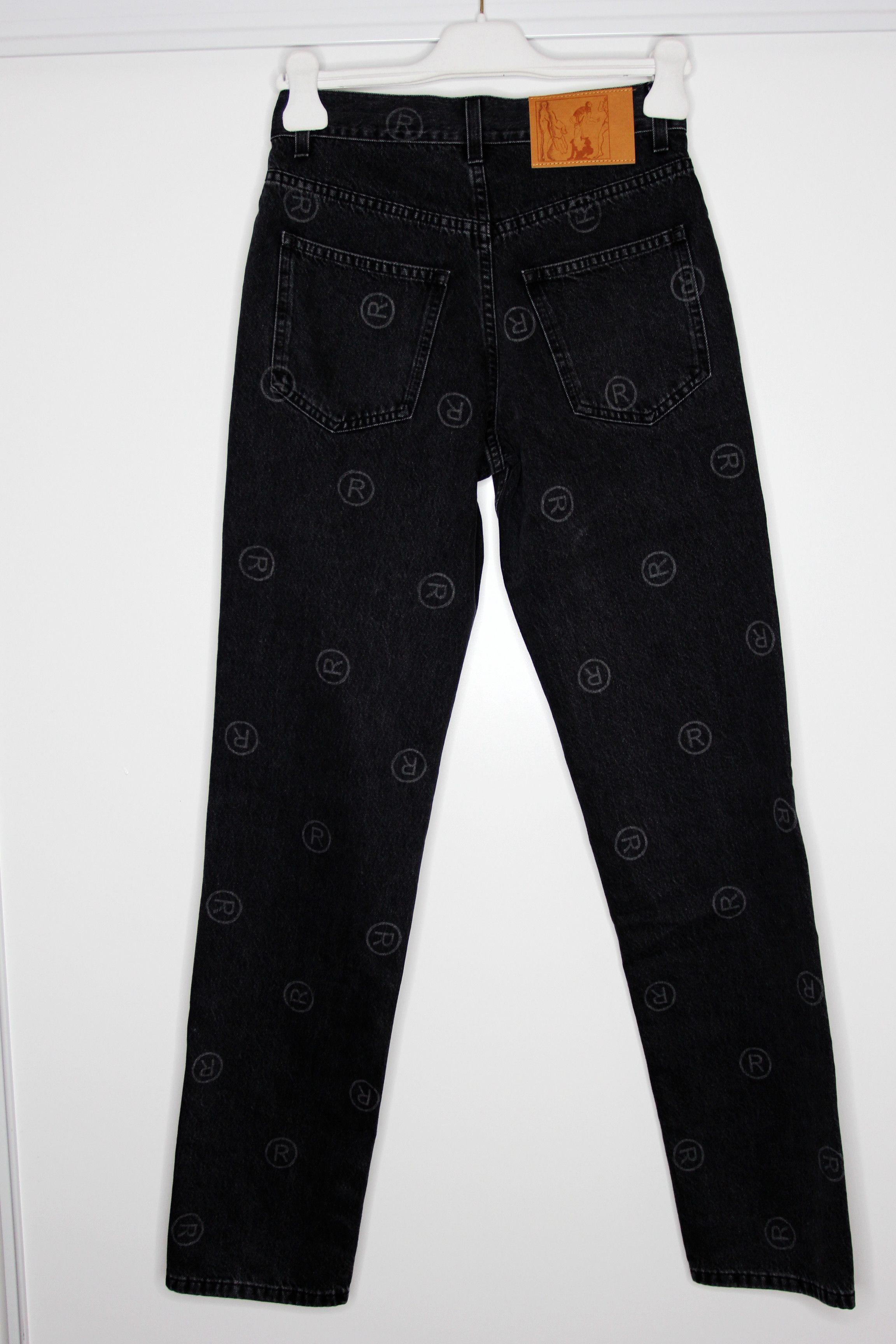 Martine Rose BNWT SS22 MARTINE ROSE ALL OVER LOGO JEANS XS Size US 28 / EU 44 - 3 Thumbnail