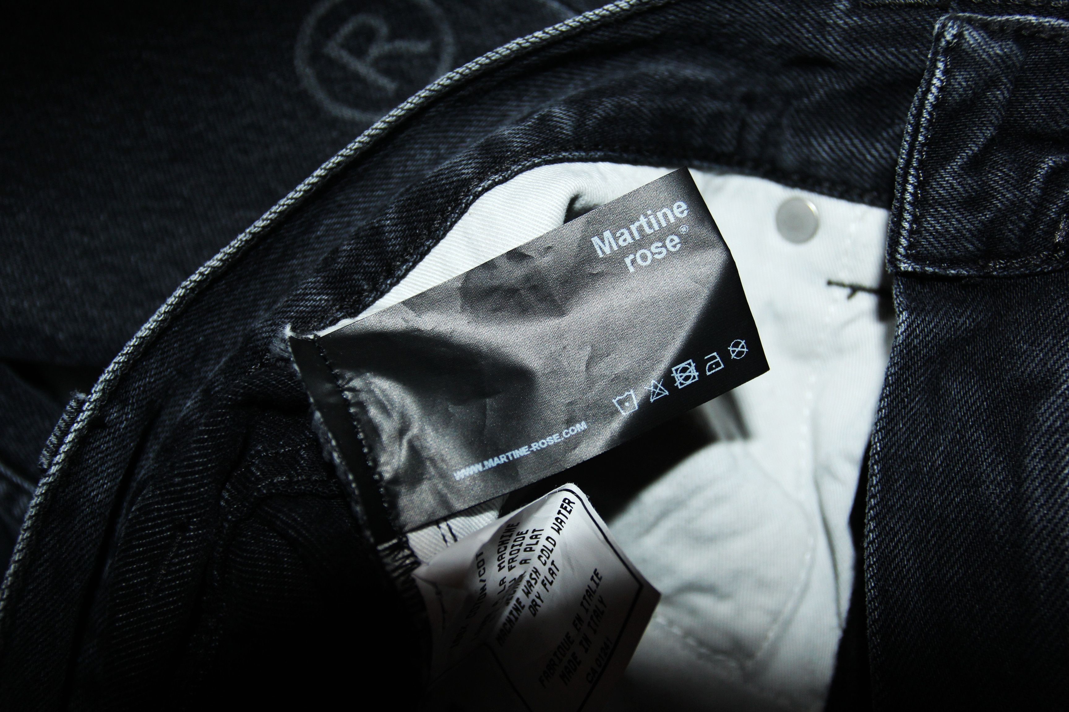 Martine Rose BNWT SS22 MARTINE ROSE ALL OVER LOGO JEANS XS Size US 28 / EU 44 - 11 Thumbnail
