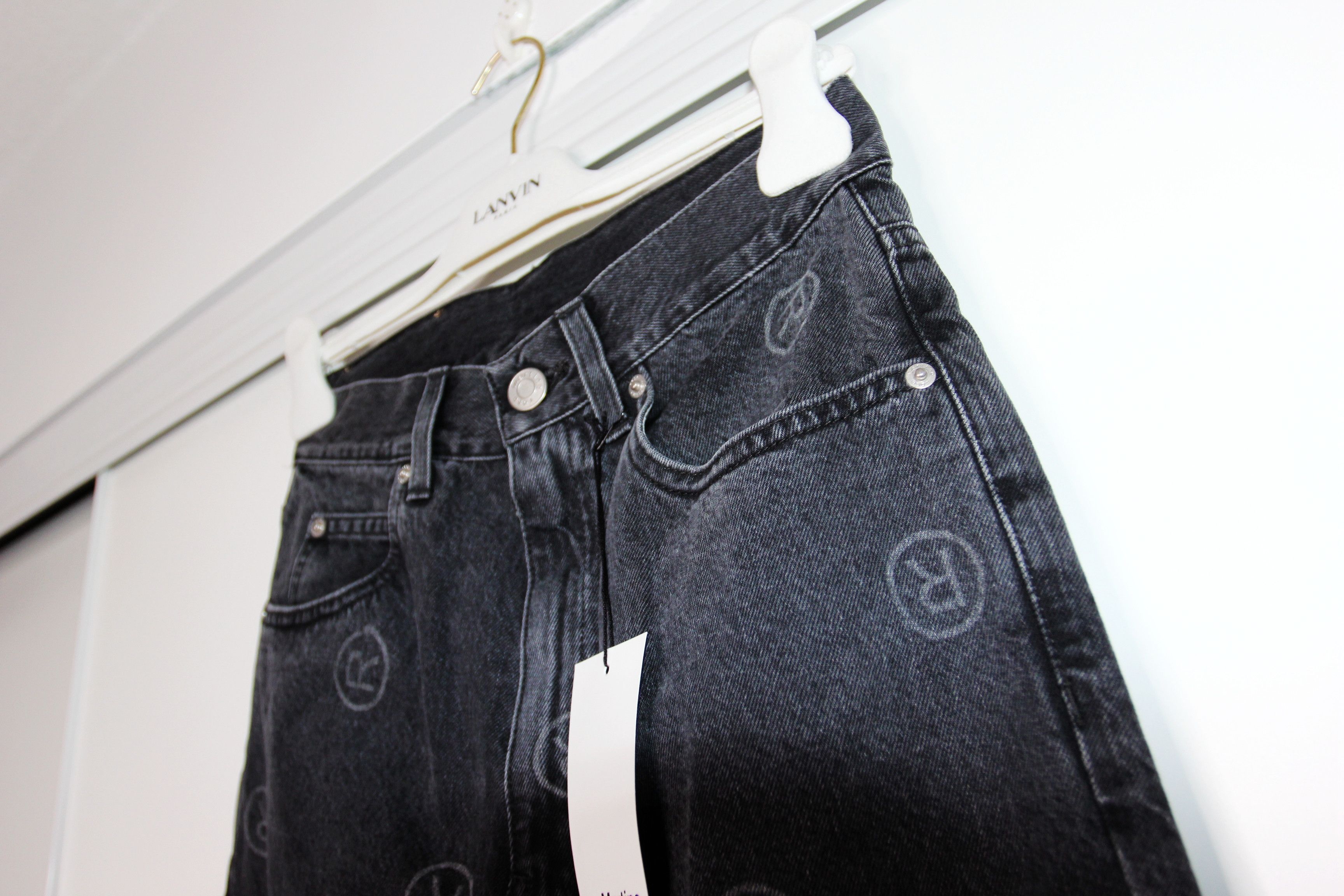Martine Rose BNWT SS22 MARTINE ROSE ALL OVER LOGO JEANS XS Size US 28 / EU 44 - 4 Thumbnail