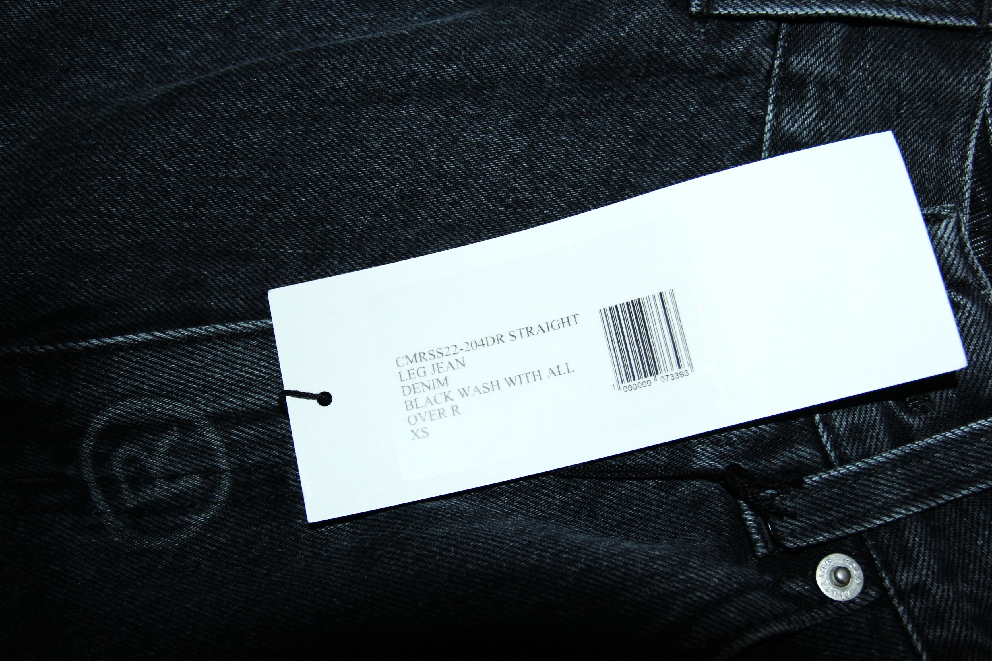 Martine Rose BNWT SS22 MARTINE ROSE ALL OVER LOGO JEANS XS Size US 28 / EU 44 - 9 Thumbnail