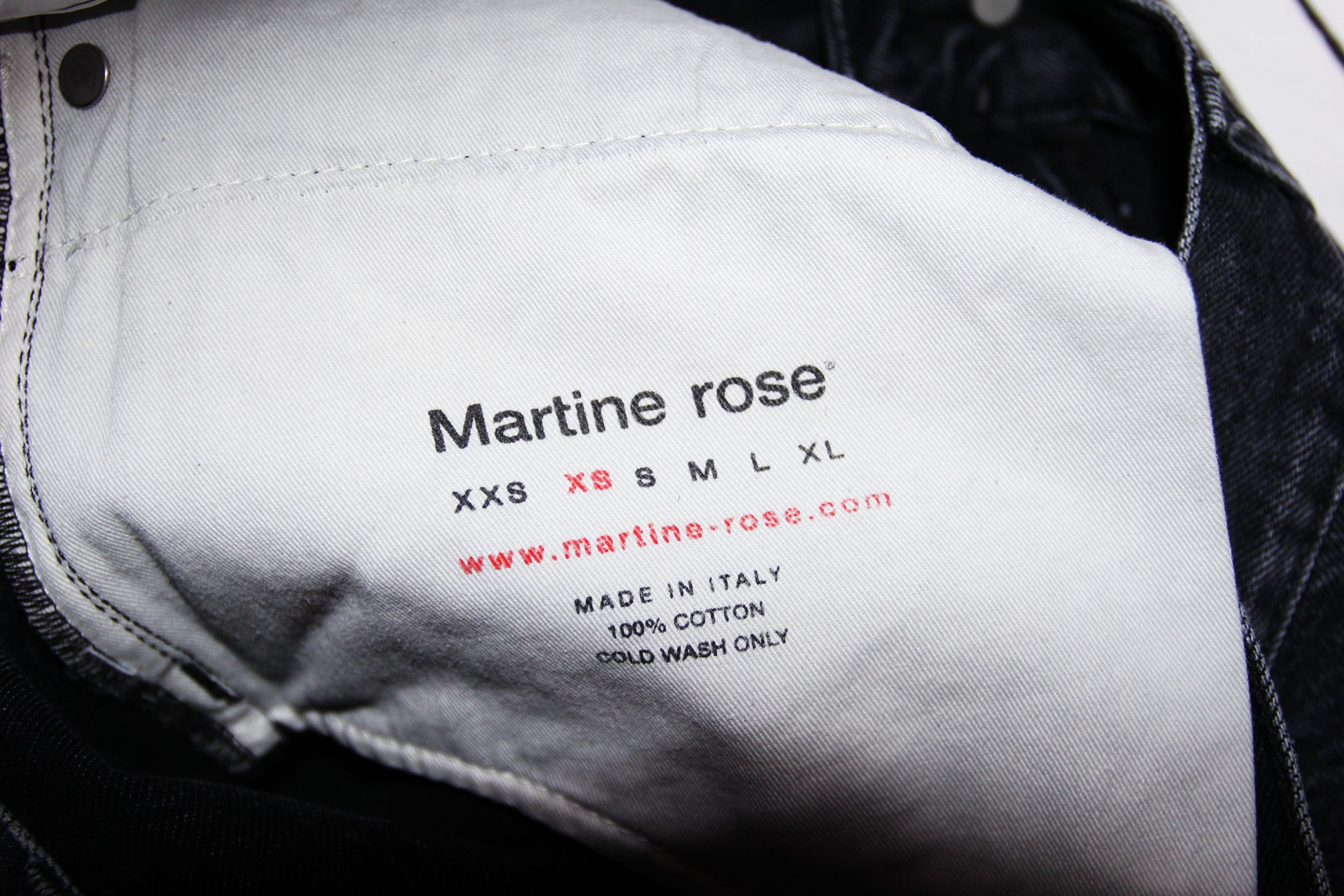 Martine Rose BNWT SS22 MARTINE ROSE ALL OVER LOGO JEANS XS Size US 28 / EU 44 - 10 Thumbnail