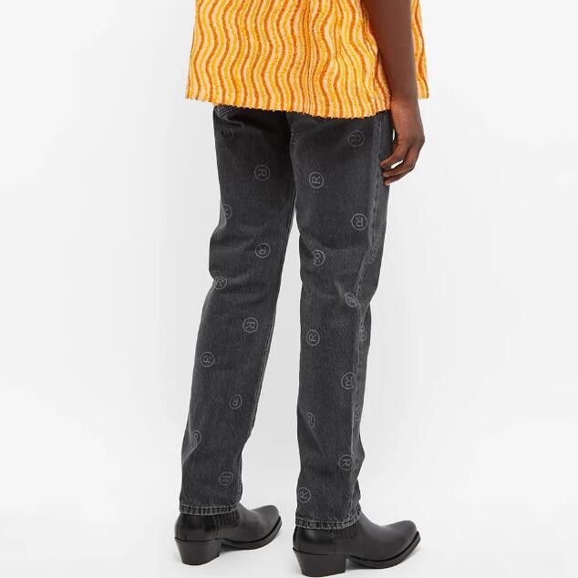 Martine Rose BNWT SS22 MARTINE ROSE ALL OVER LOGO JEANS XS Size US 28 / EU 44 - 15 Thumbnail