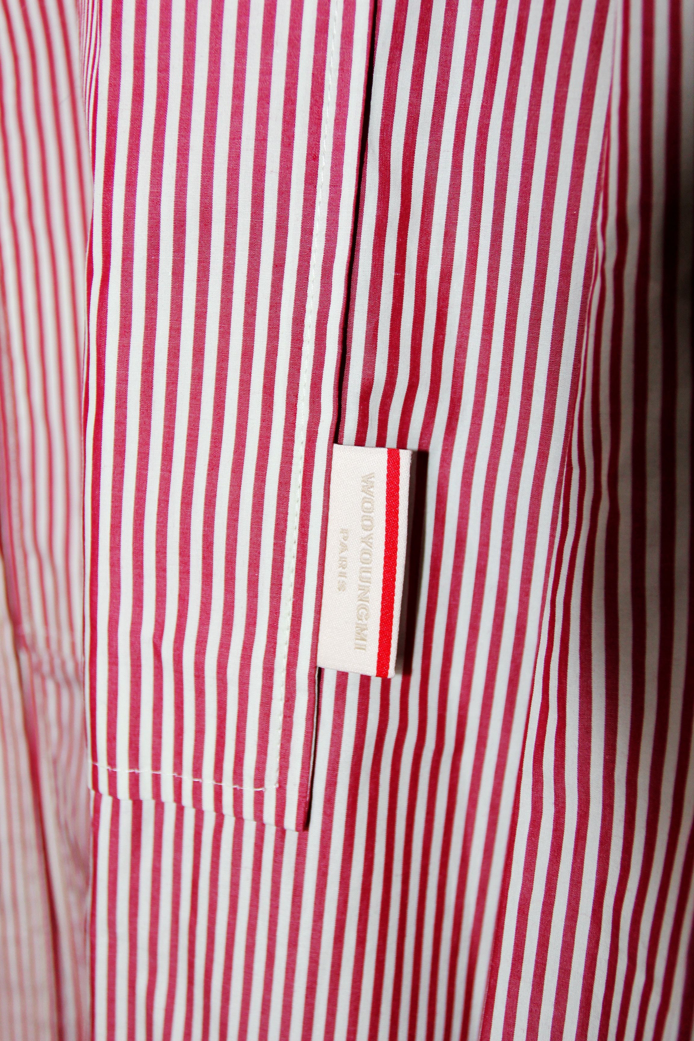 Wooyoungmi BNWT SS22 WOOYOUNGMI STRIPED SHIRT 50 Size US M / EU 48-50 / 2 - 7 Thumbnail