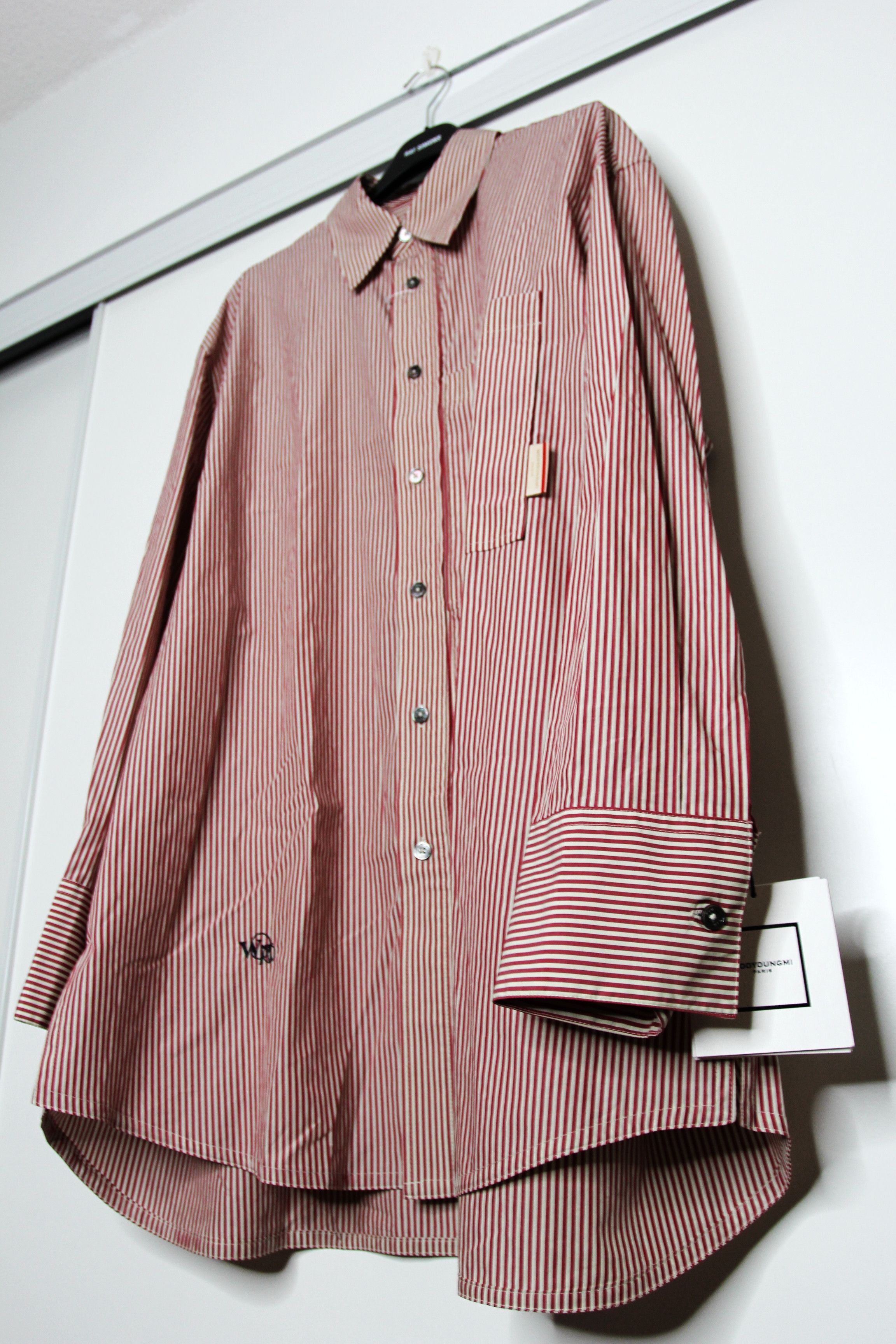 Wooyoungmi BNWT SS22 WOOYOUNGMI STRIPED SHIRT 50 Size US M / EU 48-50 / 2 - 4 Thumbnail