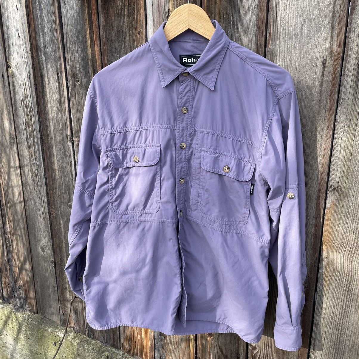 Vintage Vintage Shirts Rohan Button Up Size M Streetwear Outdoor Size US M / EU 48-50 / 2 - 2 Thumbnail