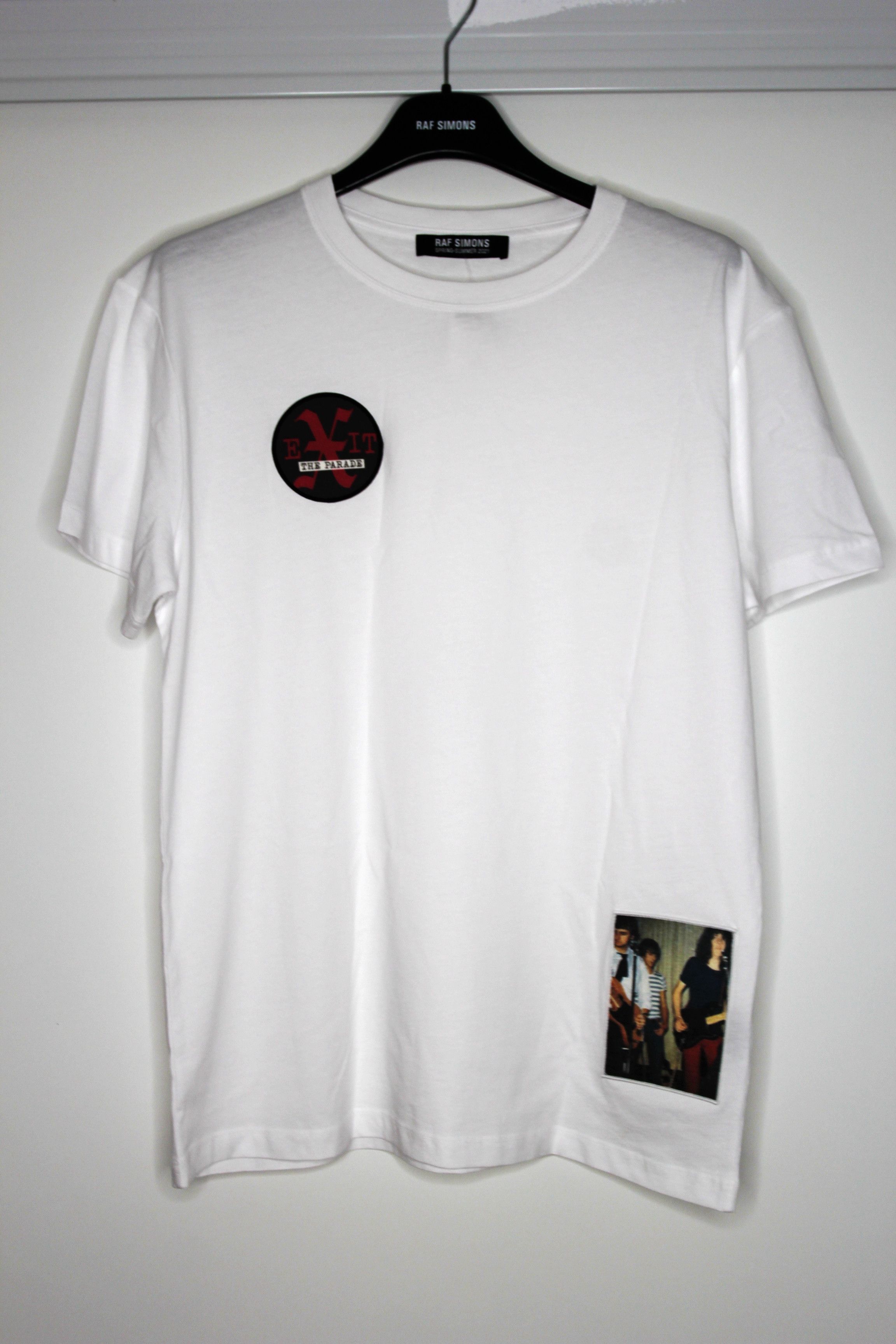 Raf Simons BNWT SS21 RAF SIMONS EXIT THE PARADE TSHIRT XL Size US XL / EU 56 / 4 - 2 Thumbnail