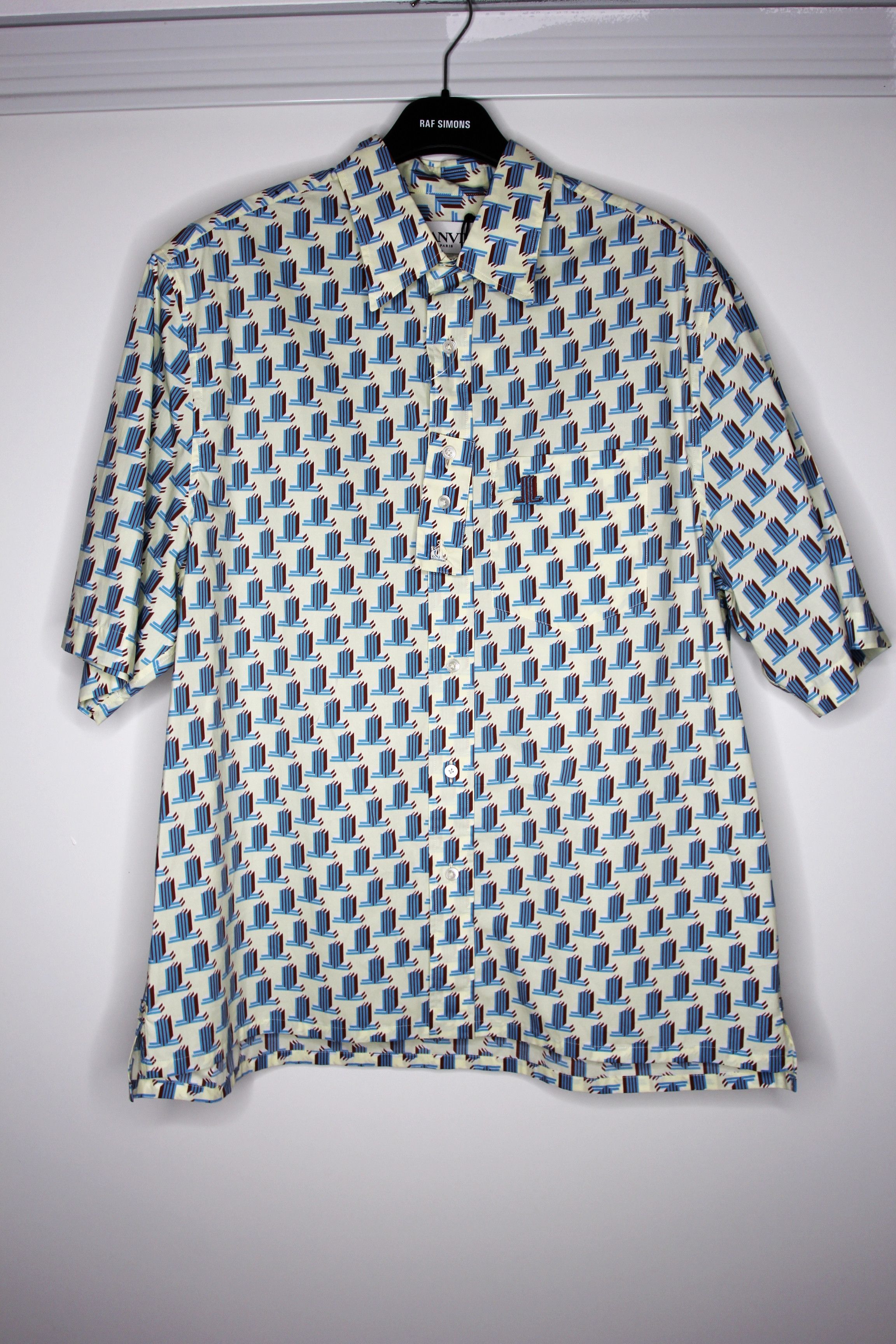 Lanvin BNWT SS22 LANVIN PRINT SHIRT 43 Size US L / EU 52-54 / 3 - 2 Thumbnail
