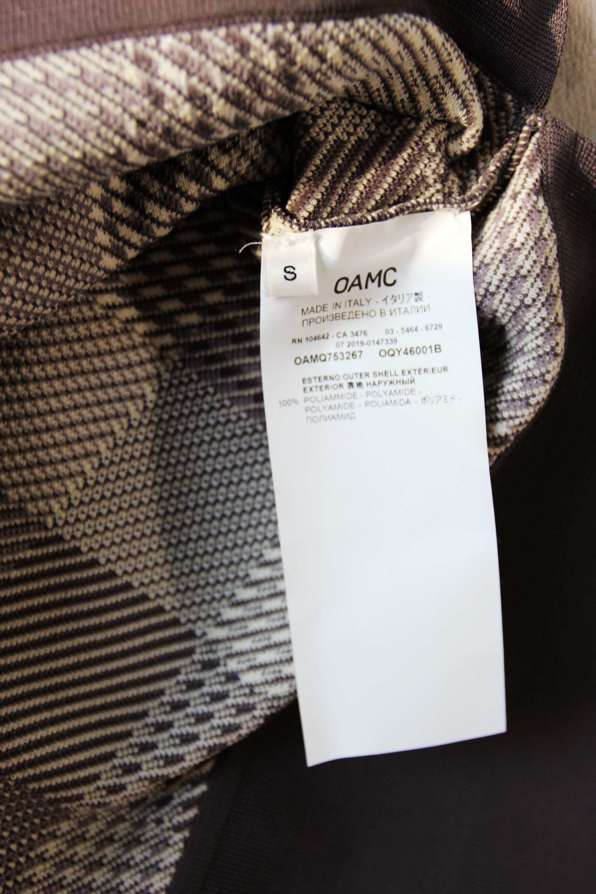 OAMC BNWT SS20 OAMC PLAID SWEATER S Size US S / EU 44-46 / 1 - 8 Thumbnail