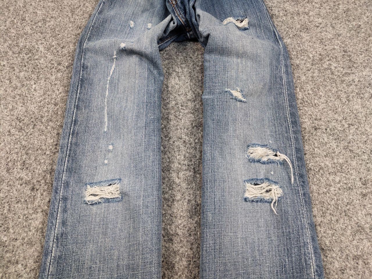 Levi's Vintage 90s Levis 505 Limited Edition Distressed Denim Jeans Size US 34 / EU 50 - 9 Thumbnail
