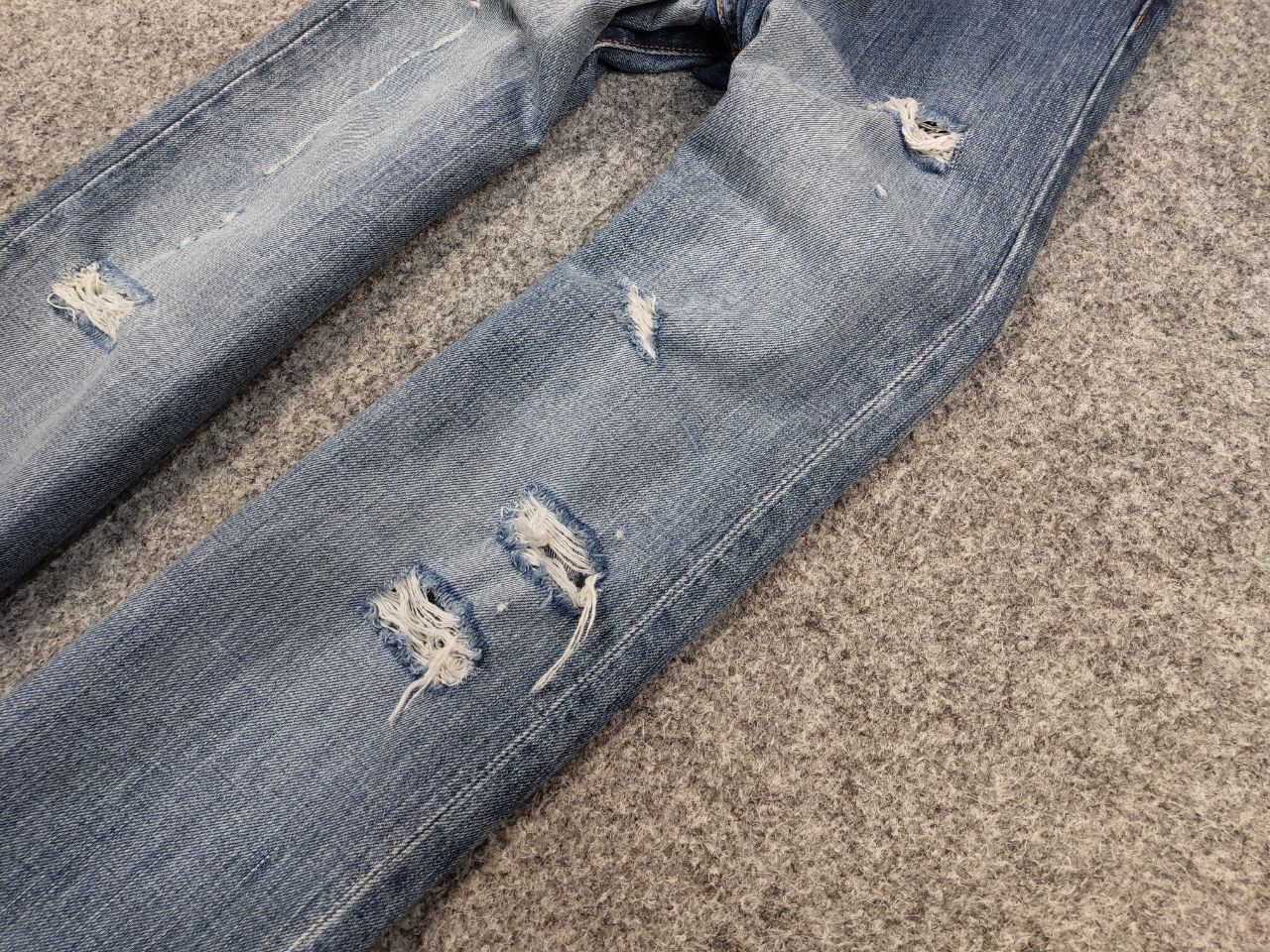 Levi's Vintage 90s Levis 505 Limited Edition Distressed Denim Jeans Size US 34 / EU 50 - 5 Thumbnail