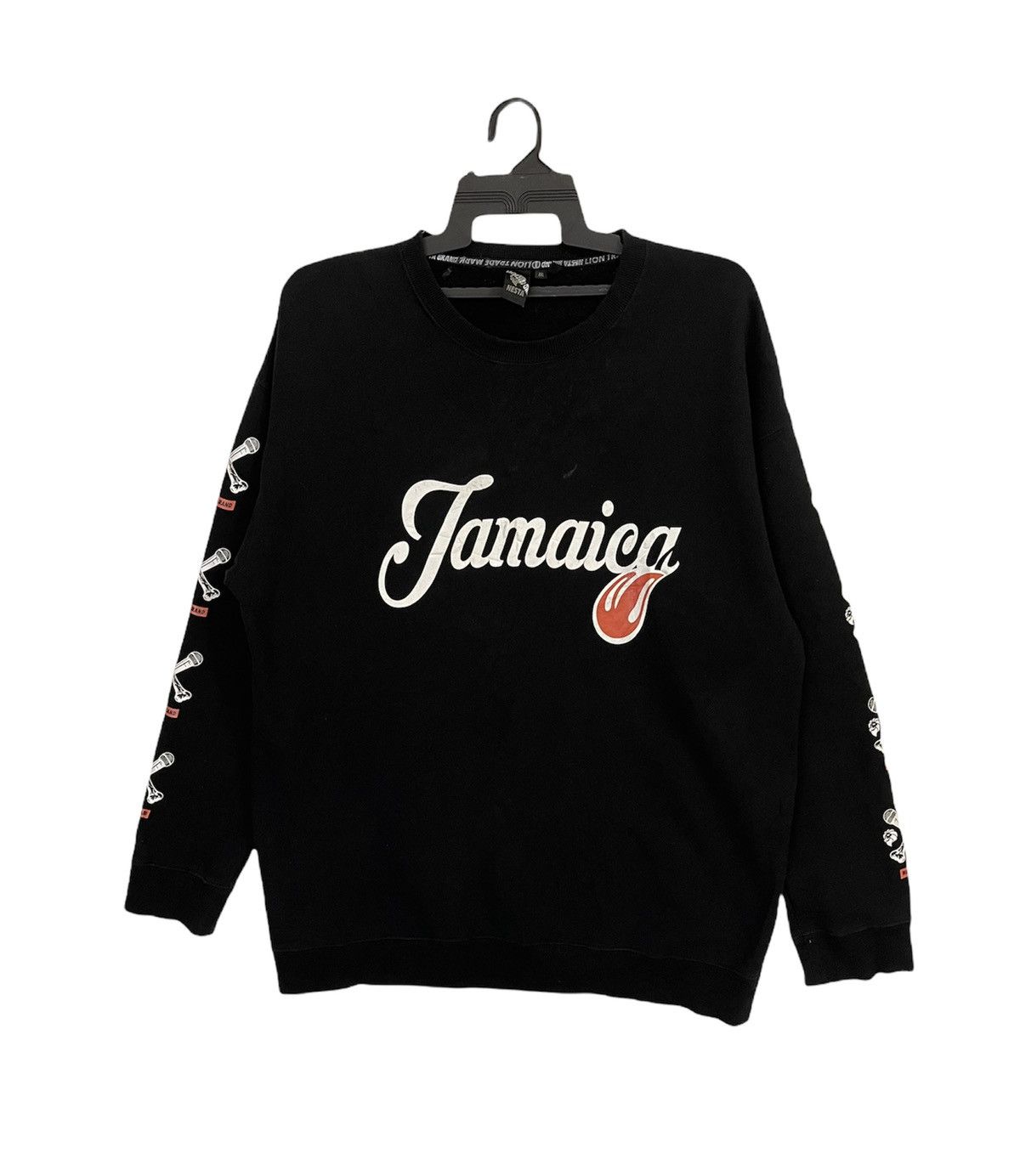 Japanese Brand Nesta Brand Sweatshirt Big Spellout Logo Size US XXL / EU 58 / 5 - 3 Thumbnail