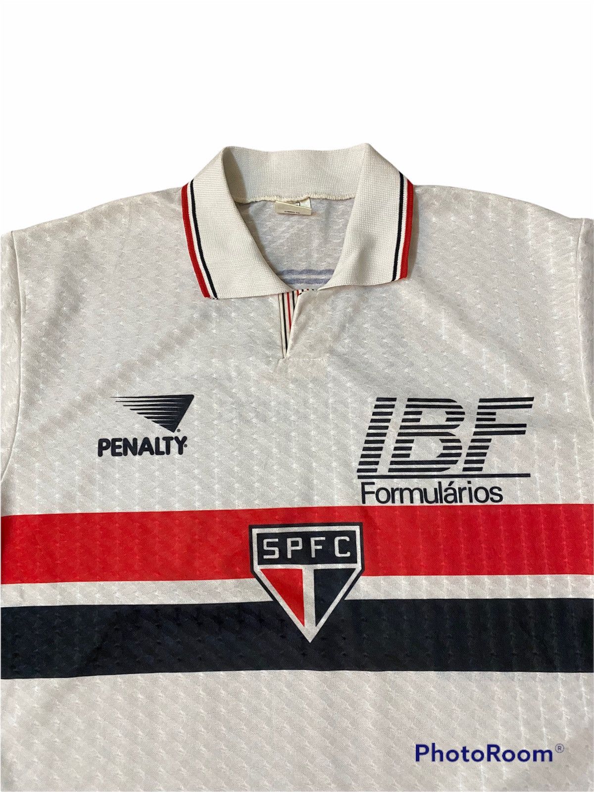 Penalty × Vintage Vintage 90s Sao Paolo FC Jersey Size US L / EU 52-54 / 3 - 2 Thumbnail