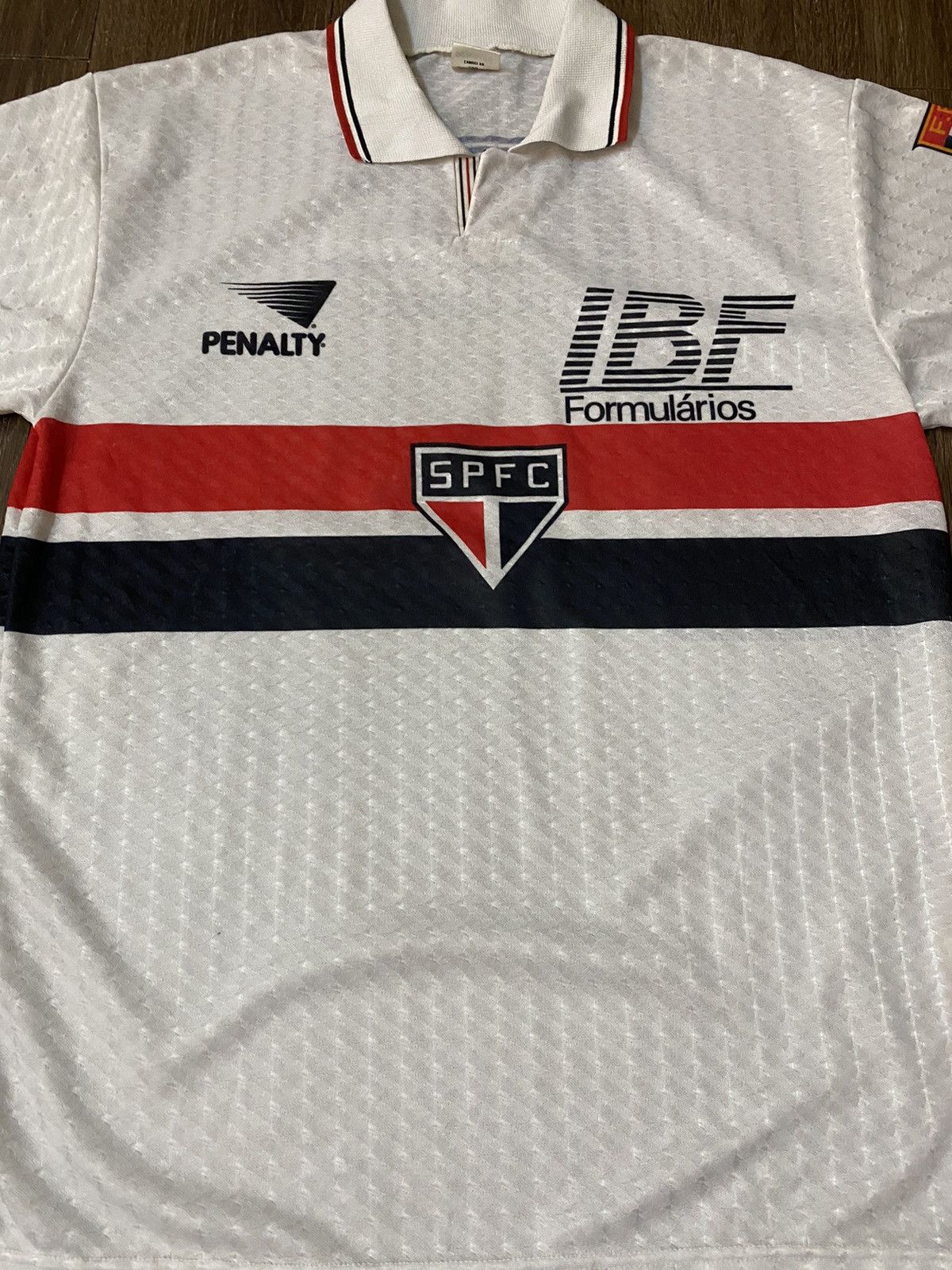 Penalty × Vintage Vintage 90s Sao Paolo FC Jersey Size US L / EU 52-54 / 3 - 7 Thumbnail
