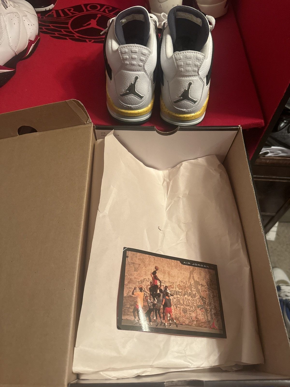 Jordan Brand Jordan 4 Tour Yellow / Rare Air Size US 10.5 / EU 43-44 - 8 Thumbnail