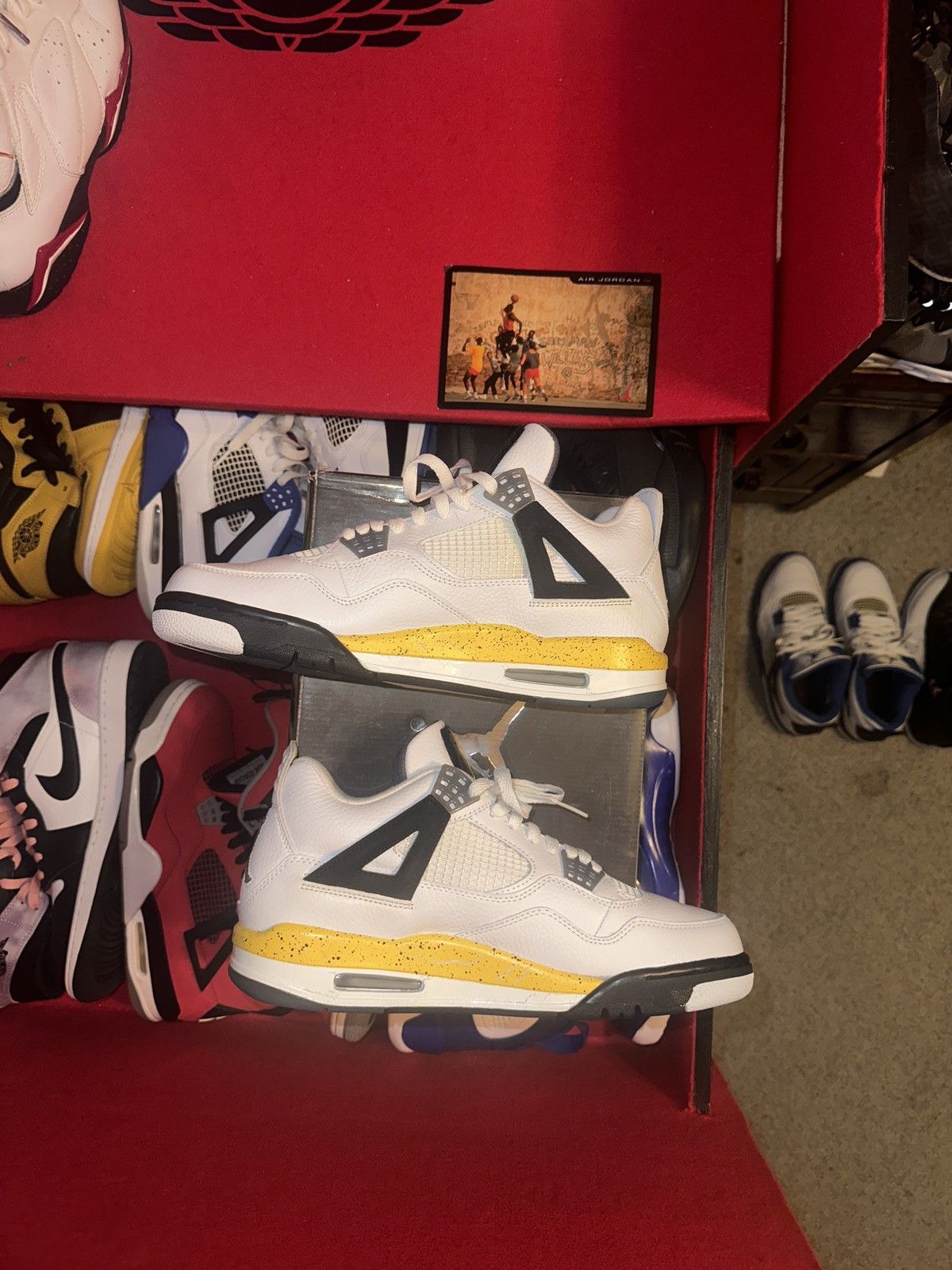 Jordan Brand Jordan 4 Tour Yellow / Rare Air Size US 10.5 / EU 43-44 - 3 Thumbnail