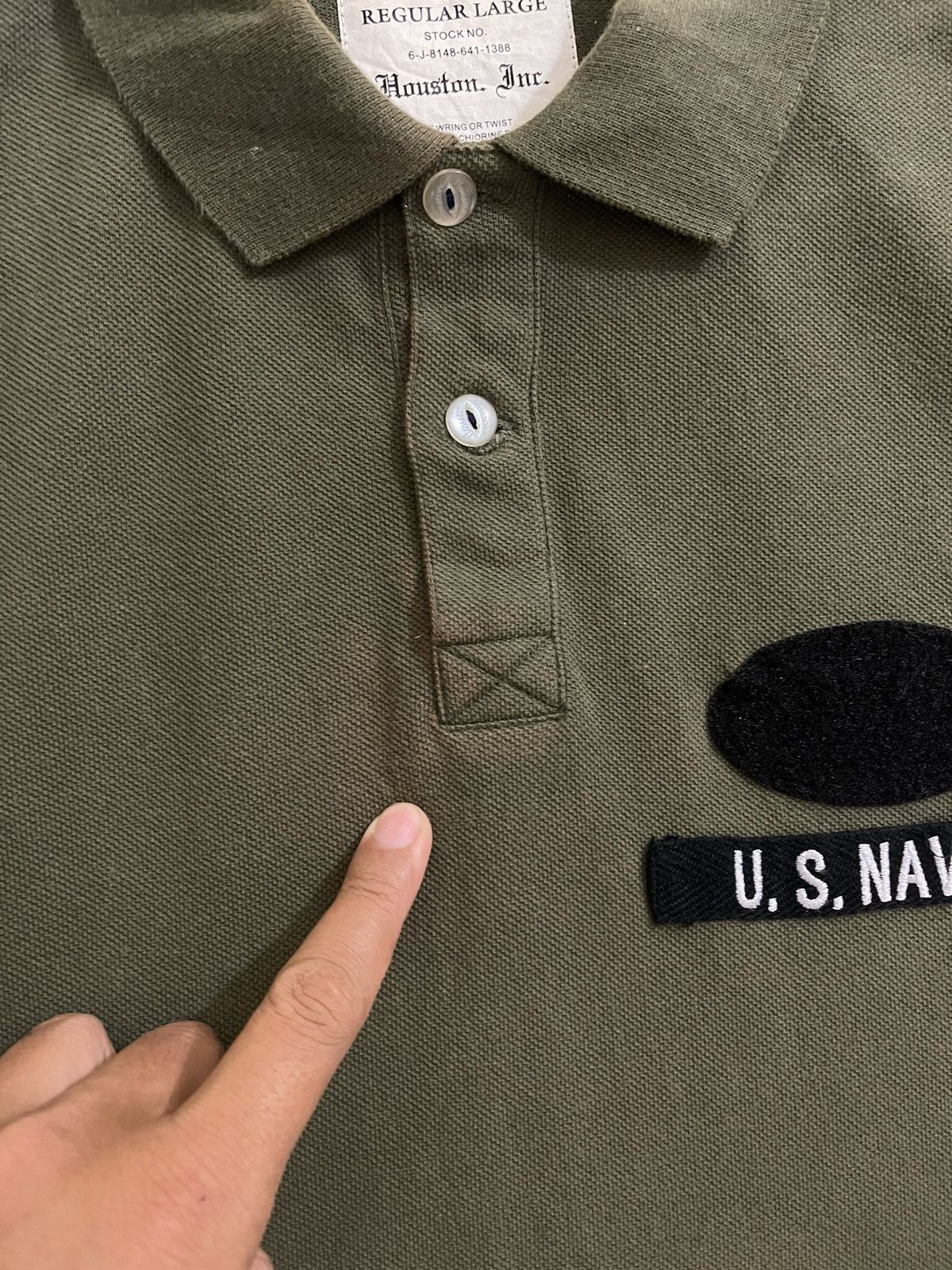 Other Us Navy polo shirt military fashion Size US M / EU 48-50 / 2 - 9 Thumbnail