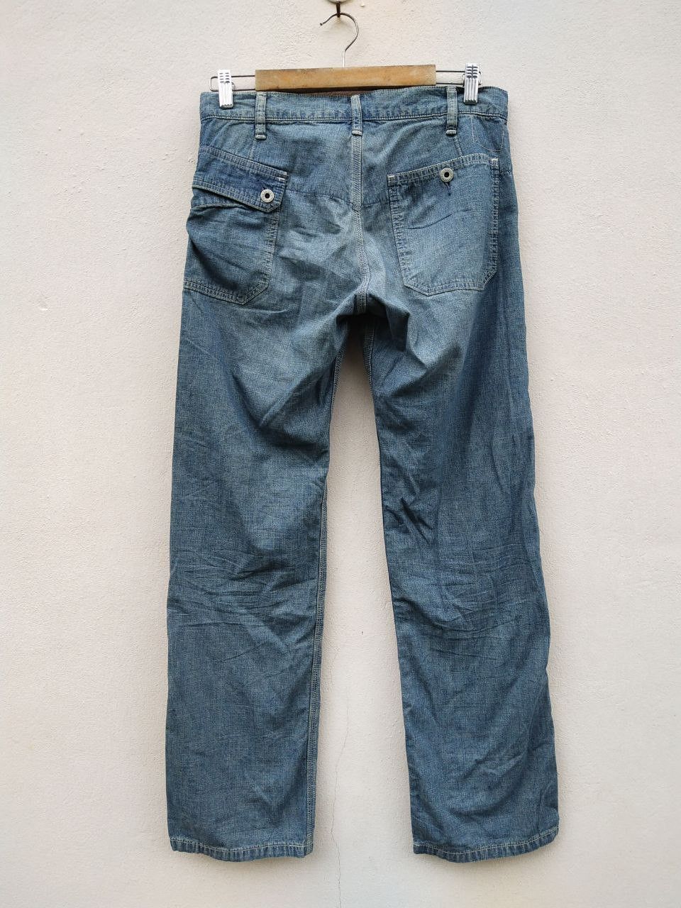 Orslow Vintage Military Fatigue DMG Denim Pants 50s Inspiration Size US 31 - 3 Thumbnail