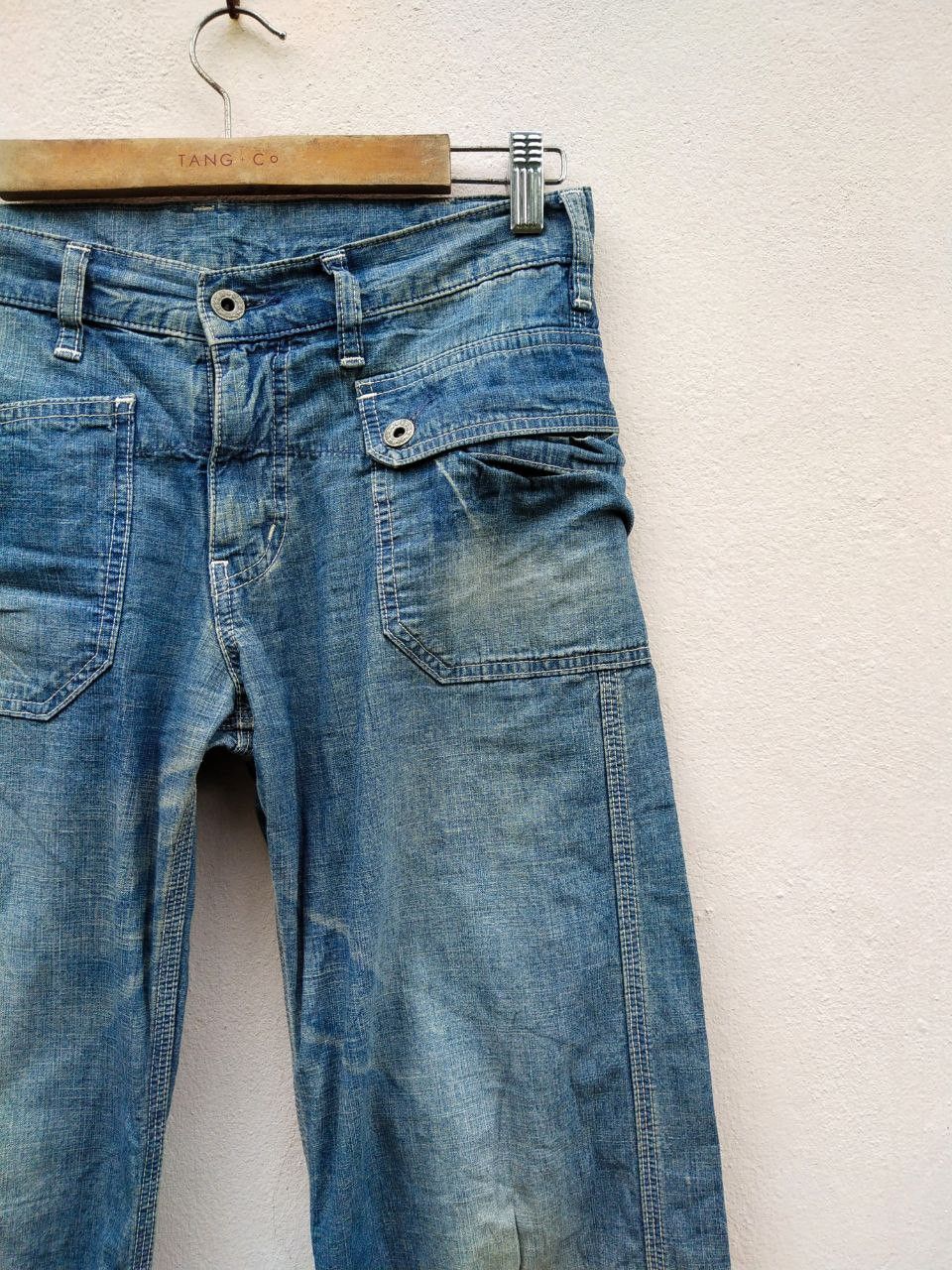 Orslow Vintage Military Fatigue DMG Denim Pants 50s Inspiration Size US 31 - 9 Thumbnail