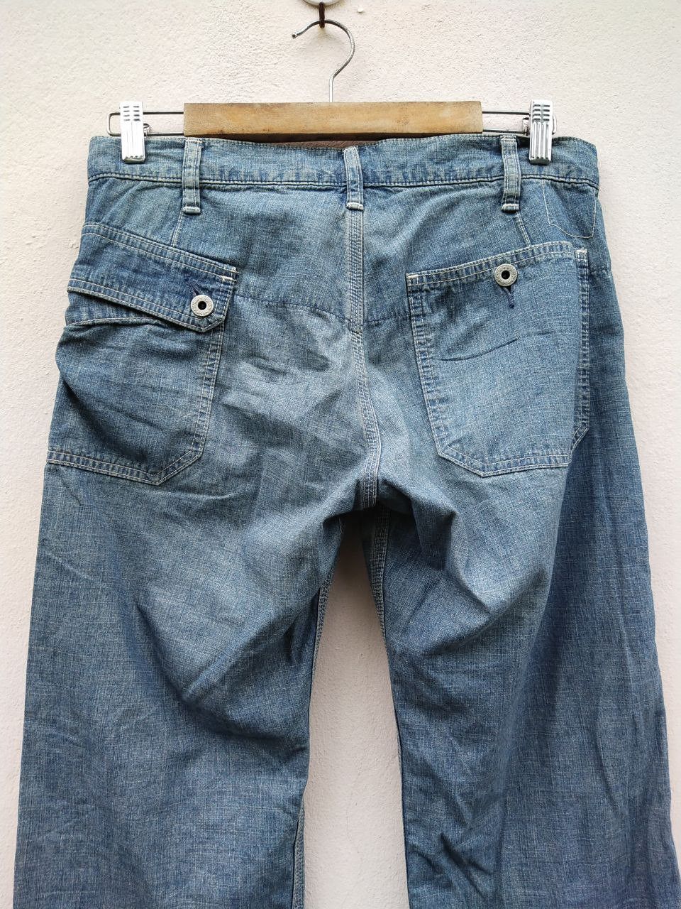 Orslow Vintage Military Fatigue DMG Denim Pants 50s Inspiration Size US 31 - 12 Thumbnail