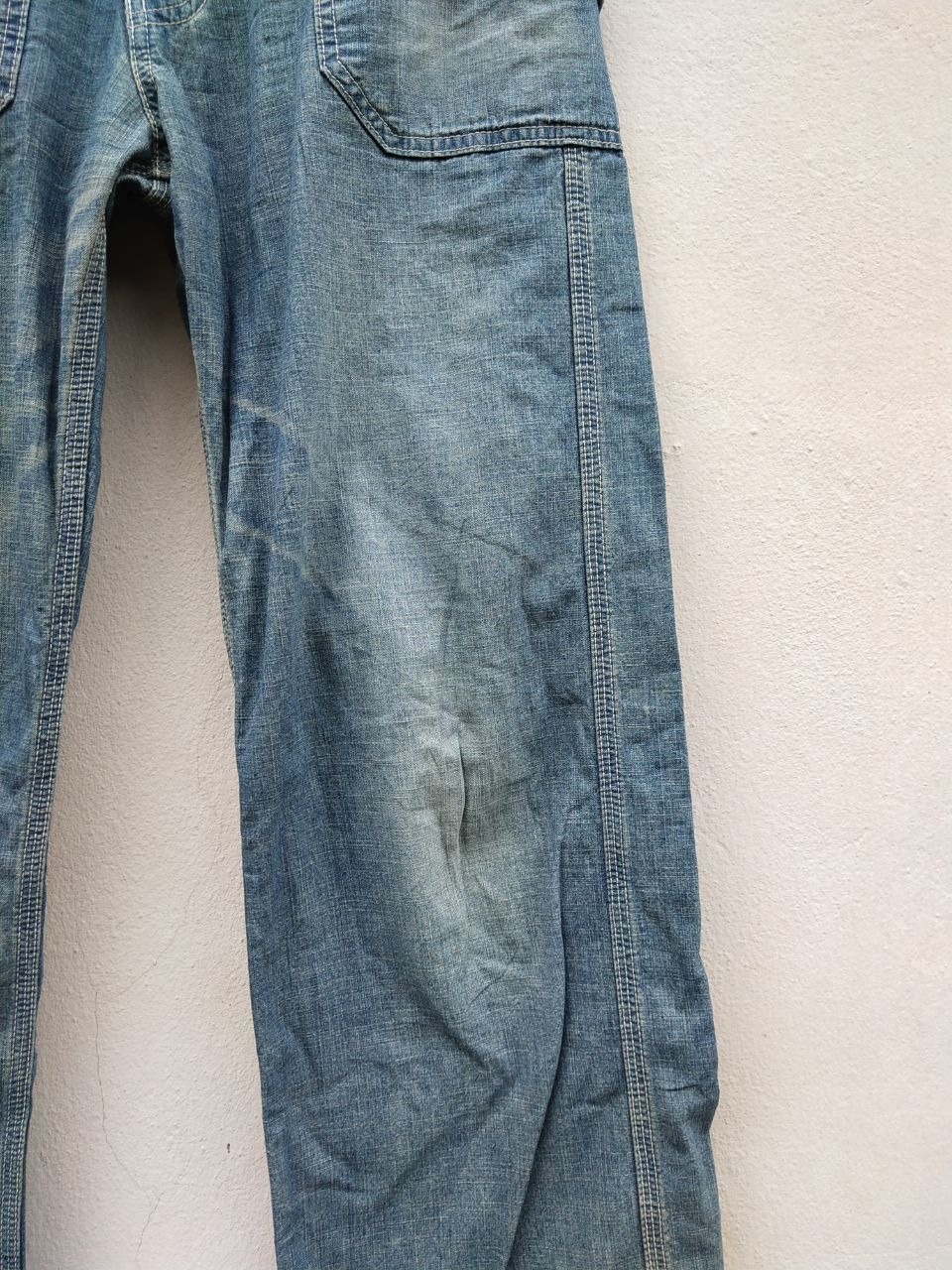 Orslow Vintage Military Fatigue DMG Denim Pants 50s Inspiration Size US 31 - 10 Thumbnail