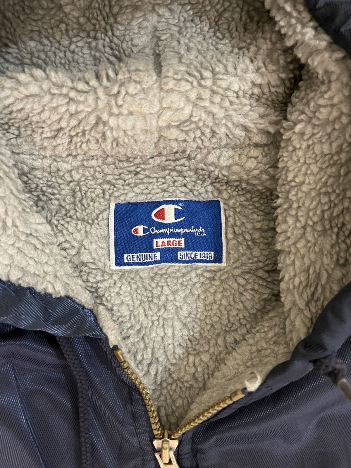 Champion × Vintage vintage champion product usa jacket big logo streetwear Size US L / EU 52-54 / 3 - 6 Thumbnail