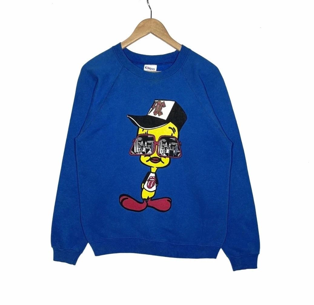 Vintage × Warner Bros vintage tweety cartoon sweatshirt Size US M / EU 48-50 / 2 - 1 Thumbnail