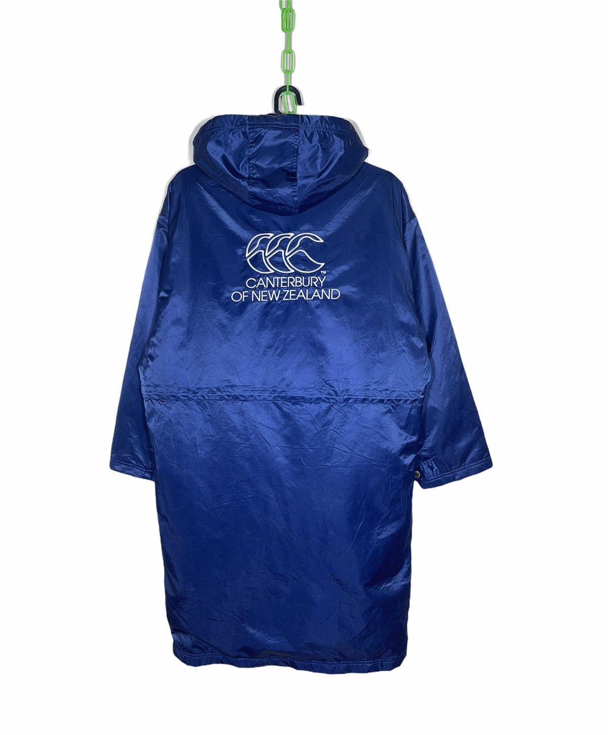 image of Canterbury Of New Zealand x Vintage Canterburry Of New Zealand Hoodies Winter Jacket in Blue (Size 