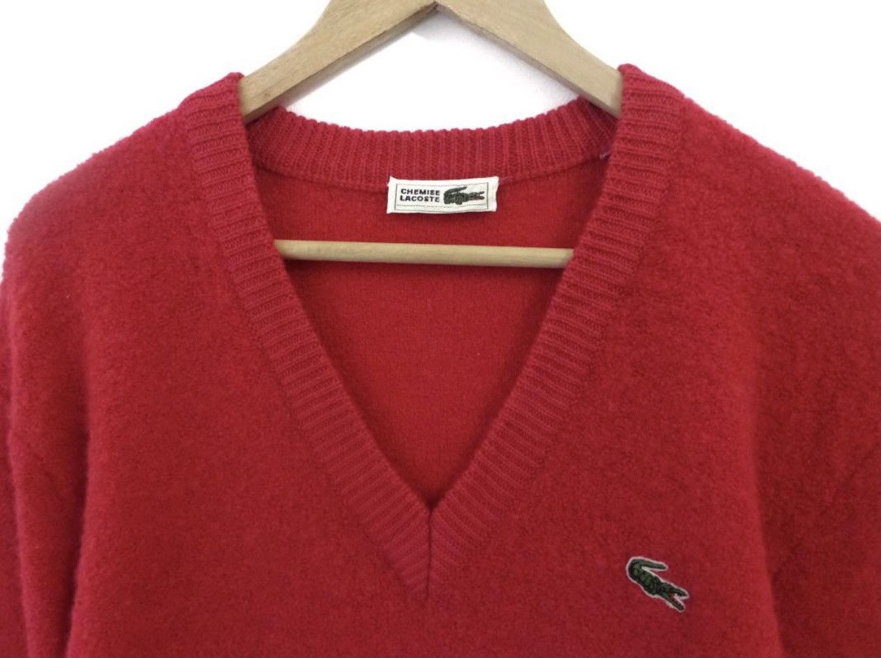 Lacoste × Vintage Vintage Lacoste Wool Sweatshirt Activewear streetwear Size US L / EU 52-54 / 3 - 4 Thumbnail