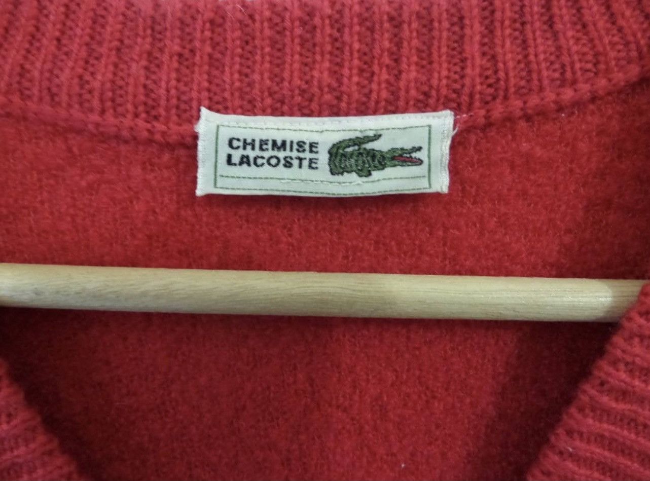 Lacoste × Vintage Vintage Lacoste Wool Sweatshirt Activewear streetwear Size US L / EU 52-54 / 3 - 6 Thumbnail