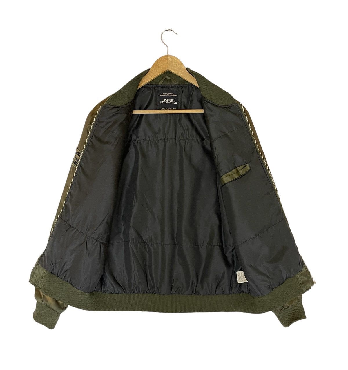 Vintage Vintage bomber jacket splendid satisfaction jacket Size US L / EU 52-54 / 3 - 4 Thumbnail