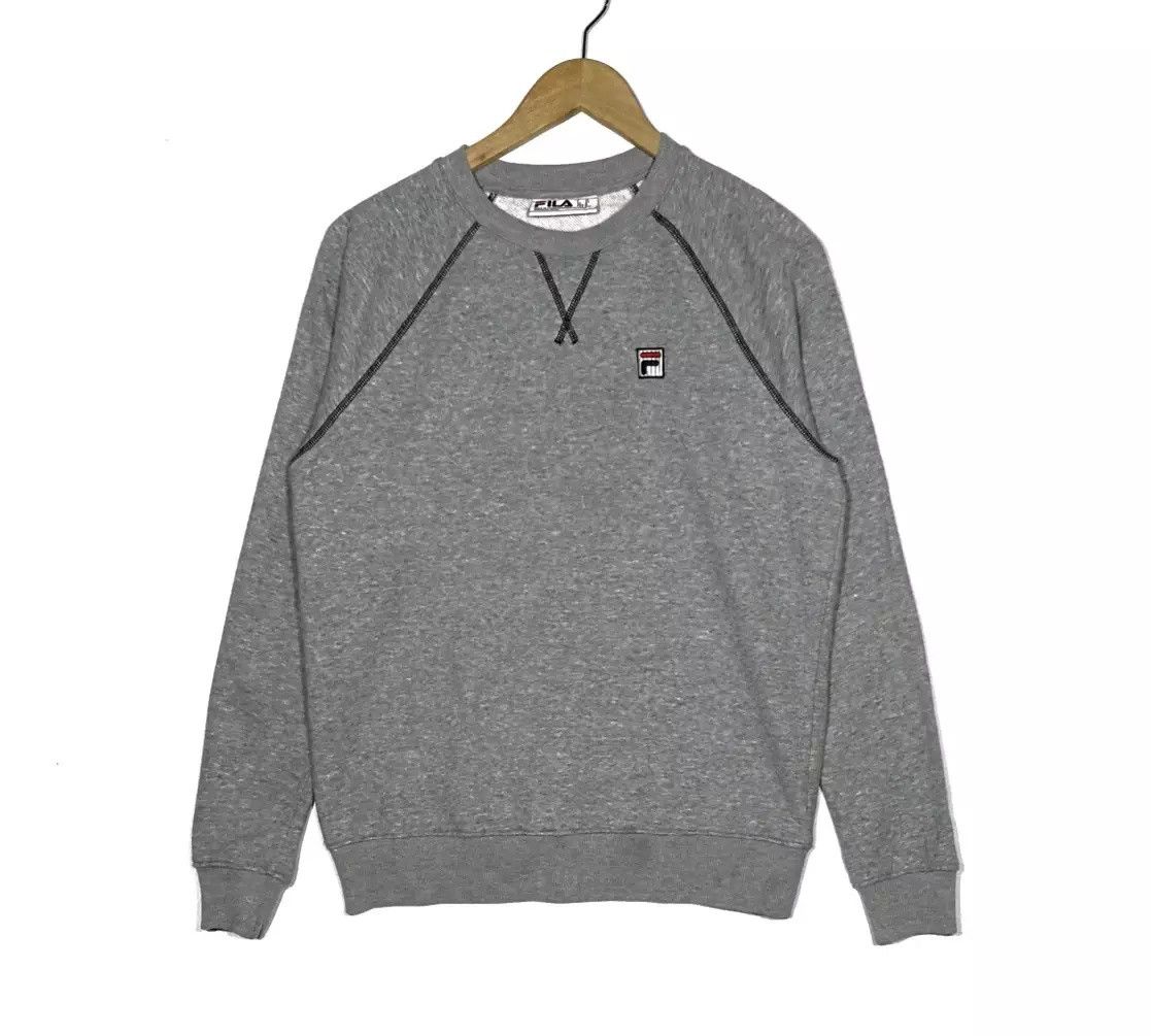 Fila × Vintage fila sweatshirt embroidered logo fila crewneck Streetswear Size US M / EU 48-50 / 2 - 1 Thumbnail