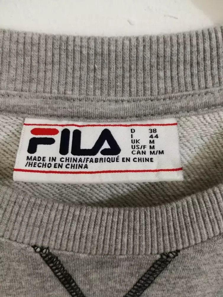 Fila × Vintage fila sweatshirt embroidered logo fila crewneck Streetswear Size US M / EU 48-50 / 2 - 4 Thumbnail