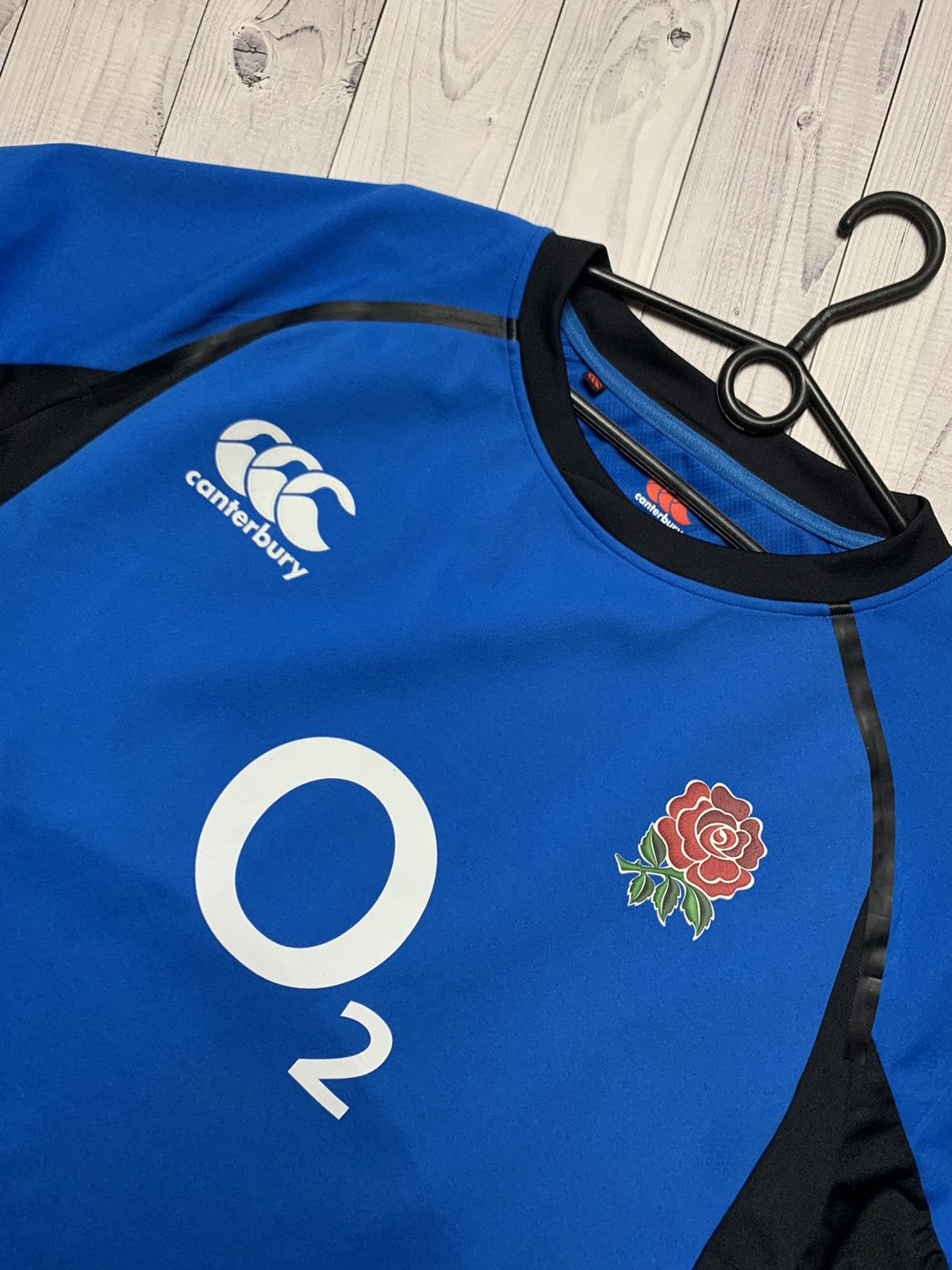 Vintage Rugby England Jersey blue away rare size XXL Size US XXL / EU 58 / 5 - 3 Thumbnail