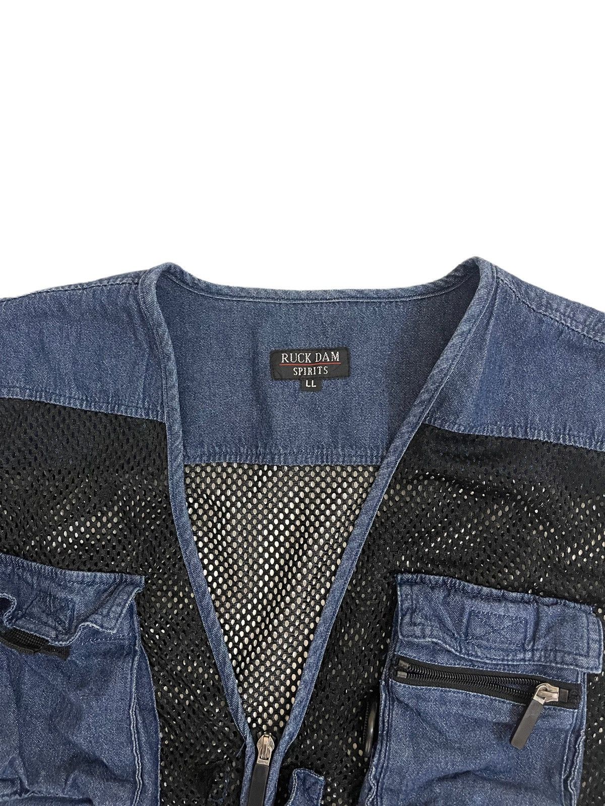 Japanese Brand × Vintage vintage techwear vest Ruck Dum spirit multiple pocket vest Size US L / EU 52-54 / 3 - 5 Thumbnail