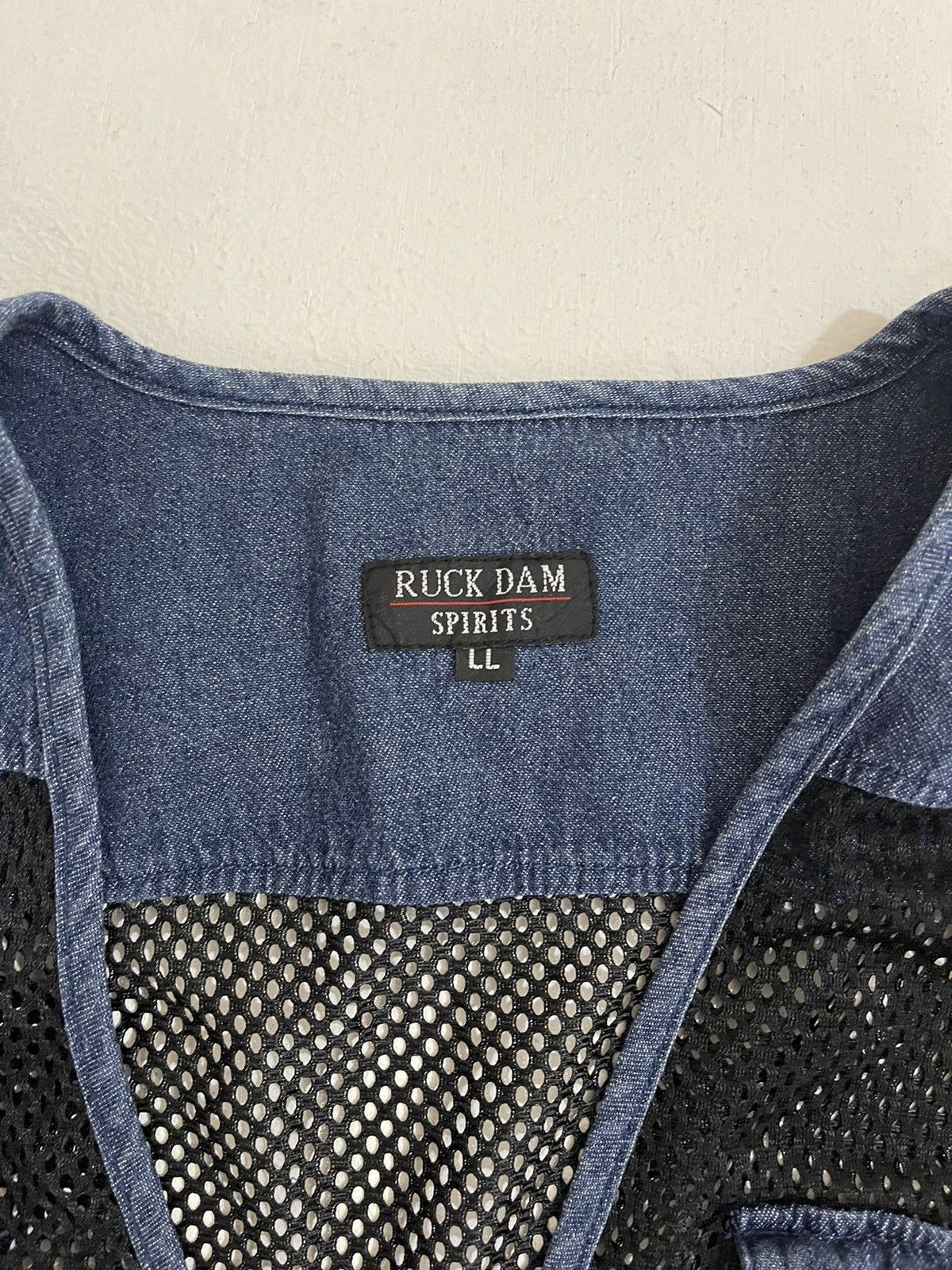 Japanese Brand × Vintage vintage techwear vest Ruck Dum spirit multiple pocket vest Size US L / EU 52-54 / 3 - 6 Thumbnail
