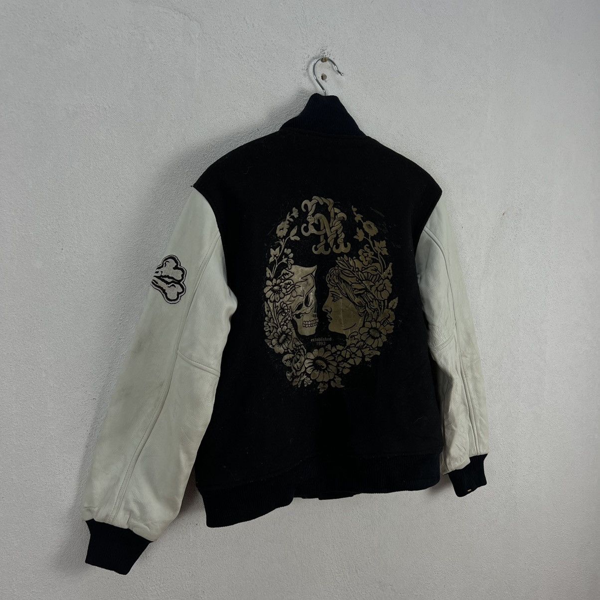 Japanese Brand VINTAGE VARSITY JACKET DEMAGOGUE BIG LOGO EMBROIDERED Size US S / EU 44-46 / 1 - 7 Thumbnail