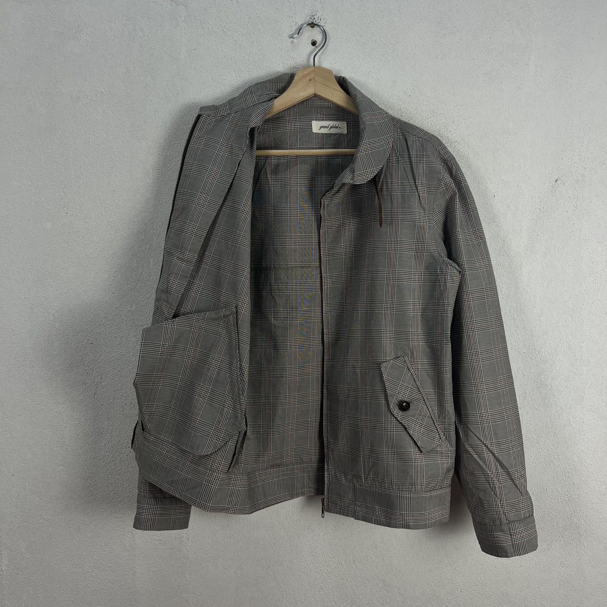 Global Work VINTAGE GLOBAL WORK TARTAN DESIGN JACKET MADE IN JAPAN Size US M / EU 48-50 / 2 - 11 Thumbnail