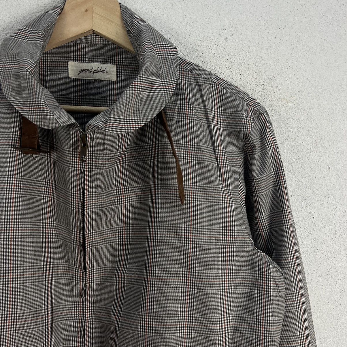 Global Work VINTAGE GLOBAL WORK TARTAN DESIGN JACKET MADE IN JAPAN Size US M / EU 48-50 / 2 - 5 Thumbnail