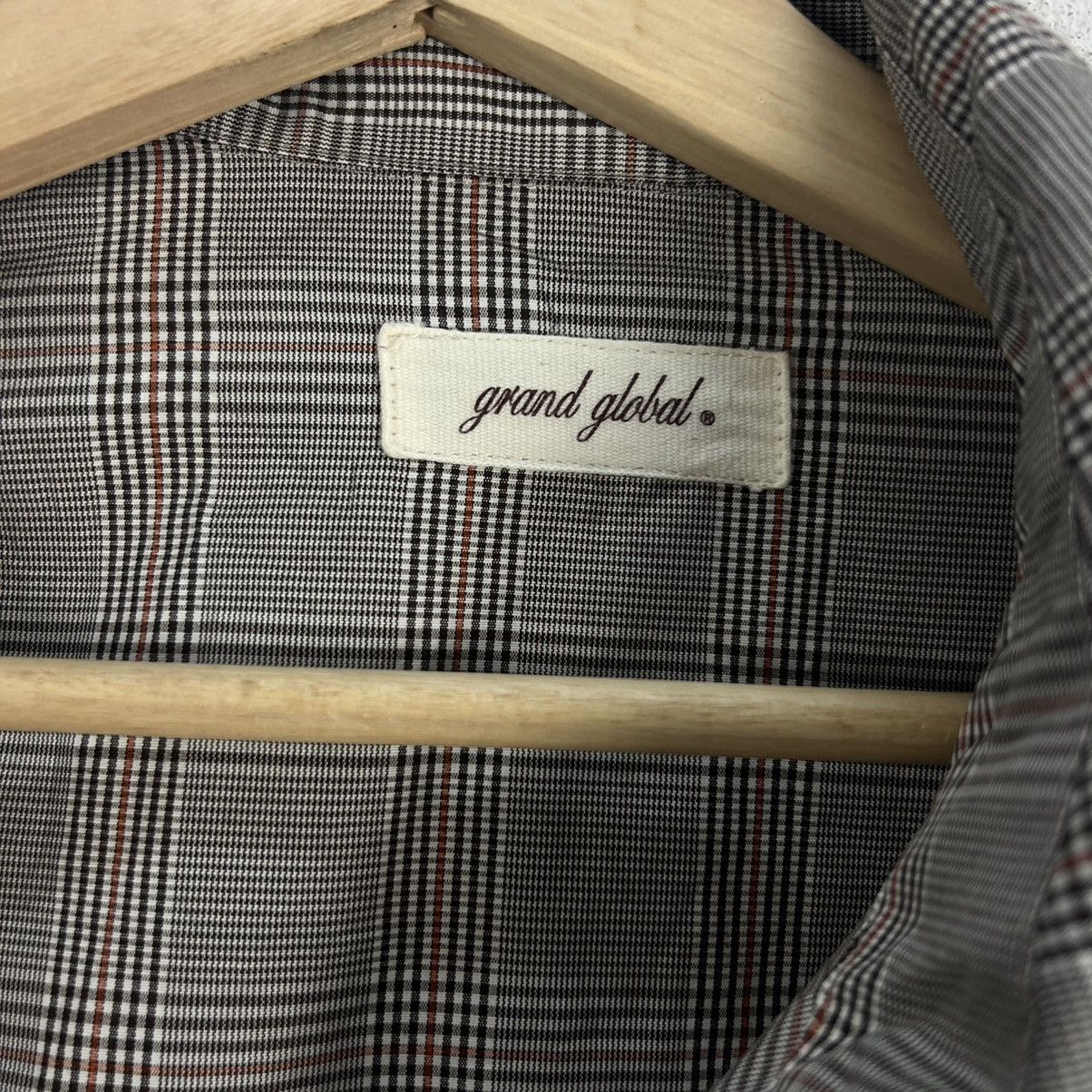 Global Work VINTAGE GLOBAL WORK TARTAN DESIGN JACKET MADE IN JAPAN Size US M / EU 48-50 / 2 - 12 Thumbnail