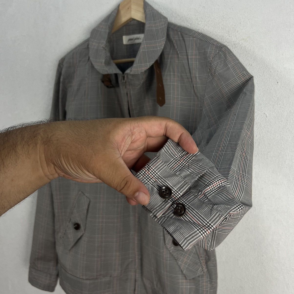 Global Work VINTAGE GLOBAL WORK TARTAN DESIGN JACKET MADE IN JAPAN Size US M / EU 48-50 / 2 - 8 Thumbnail
