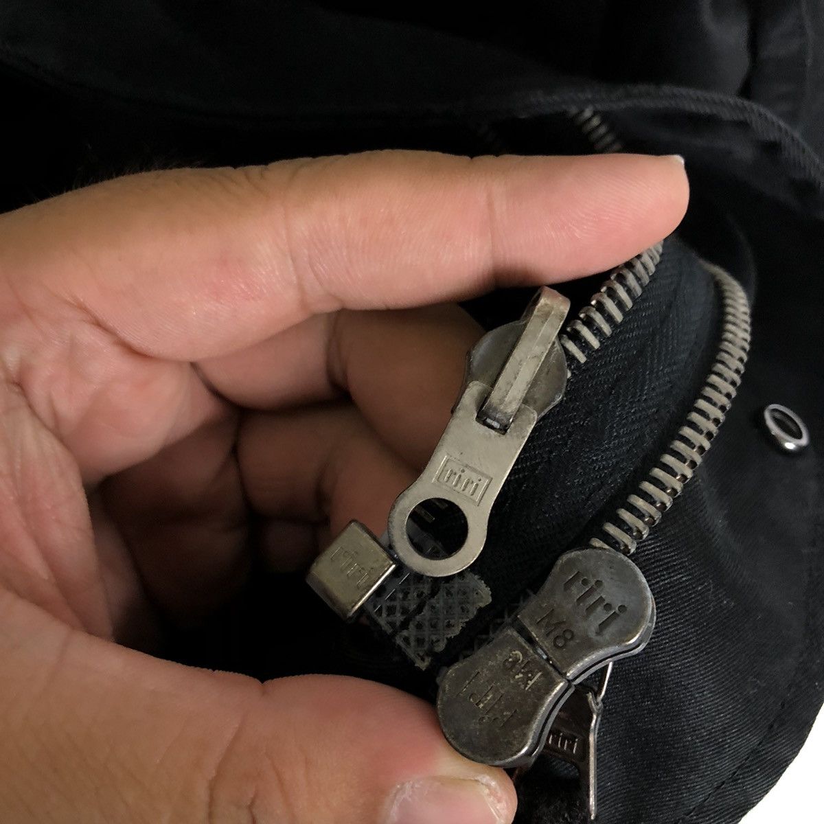 Japanese Brand MULTI POCKET BIKER PARACHUTE JACKET CT101 RIRI ZIPPER Size US S / EU 44-46 / 1 - 13 Thumbnail