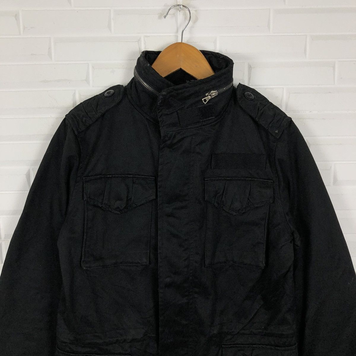 Japanese Brand MULTI POCKET BIKER PARACHUTE JACKET CT101 RIRI ZIPPER Size US S / EU 44-46 / 1 - 3 Thumbnail