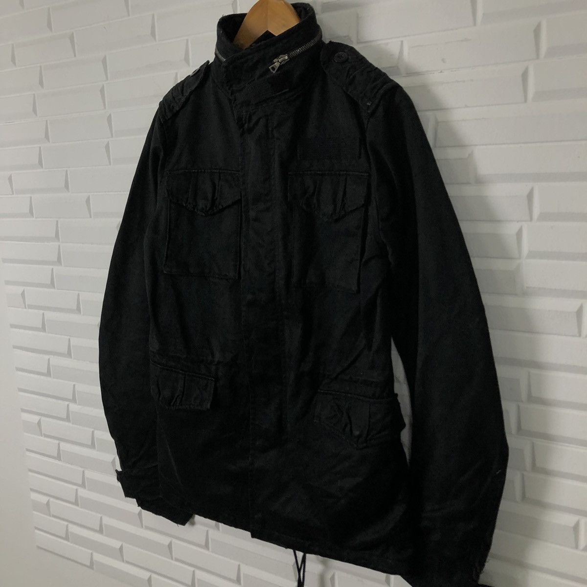 Japanese Brand MULTI POCKET BIKER PARACHUTE JACKET CT101 RIRI ZIPPER Size US S / EU 44-46 / 1 - 5 Thumbnail