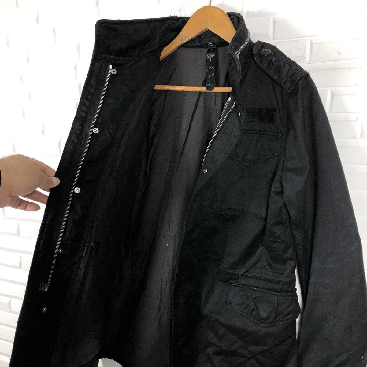 Japanese Brand MULTI POCKET BIKER PARACHUTE JACKET CT101 RIRI ZIPPER Size US S / EU 44-46 / 1 - 12 Thumbnail