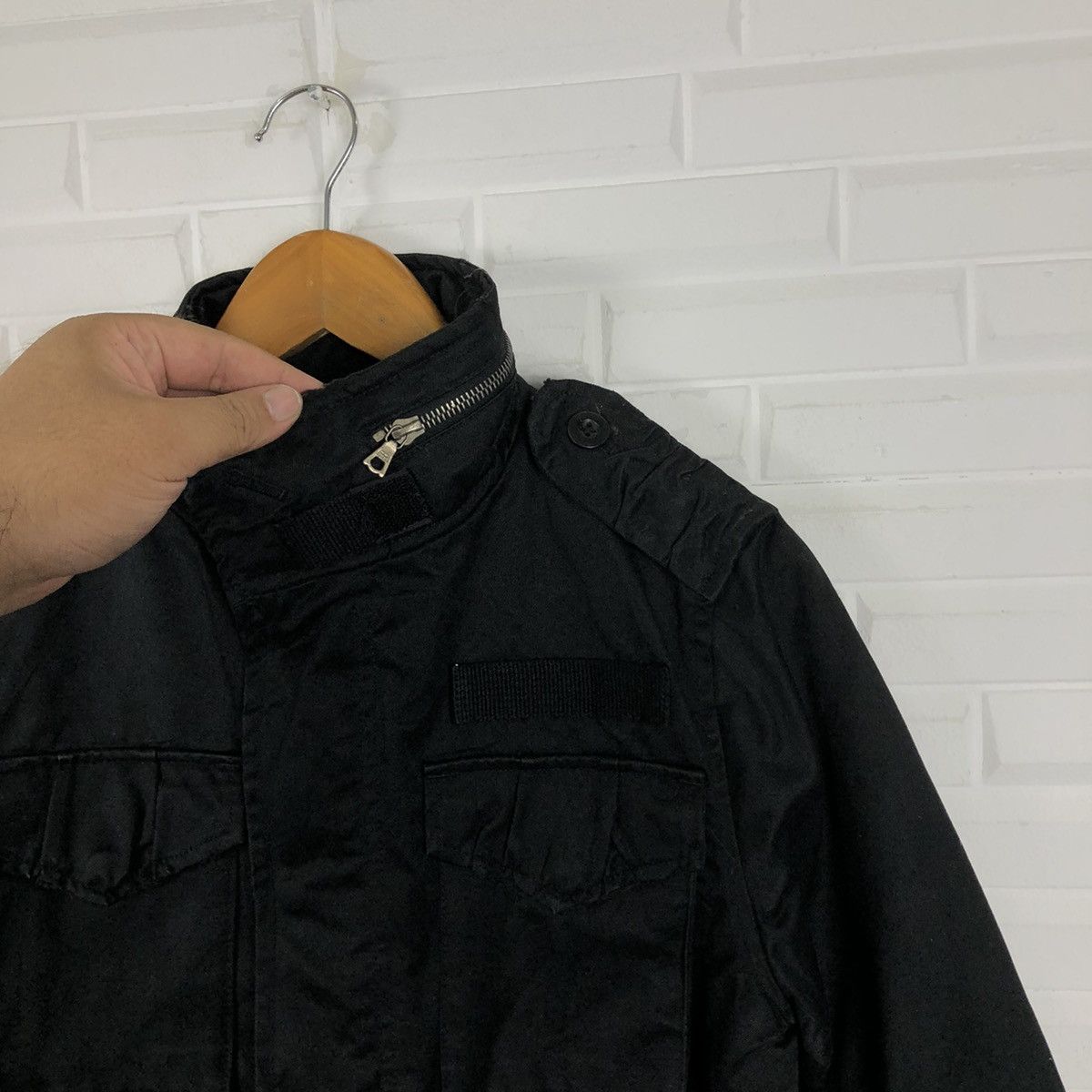 Japanese Brand MULTI POCKET BIKER PARACHUTE JACKET CT101 RIRI ZIPPER Size US S / EU 44-46 / 1 - 6 Thumbnail