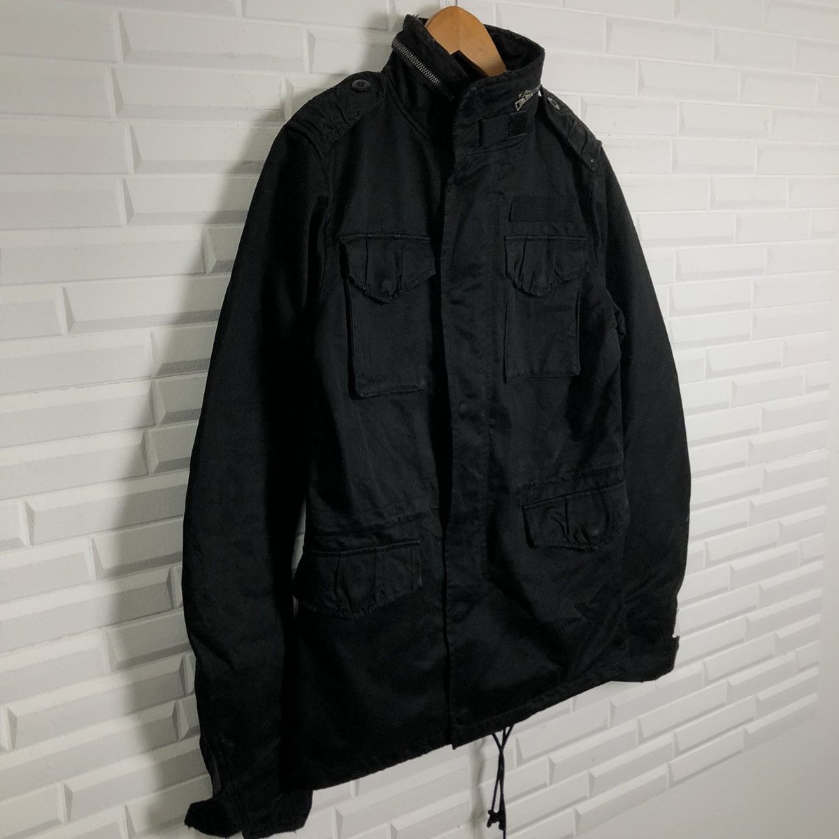 Japanese Brand MULTI POCKET BIKER PARACHUTE JACKET CT101 RIRI ZIPPER Size US S / EU 44-46 / 1 - 2 Thumbnail