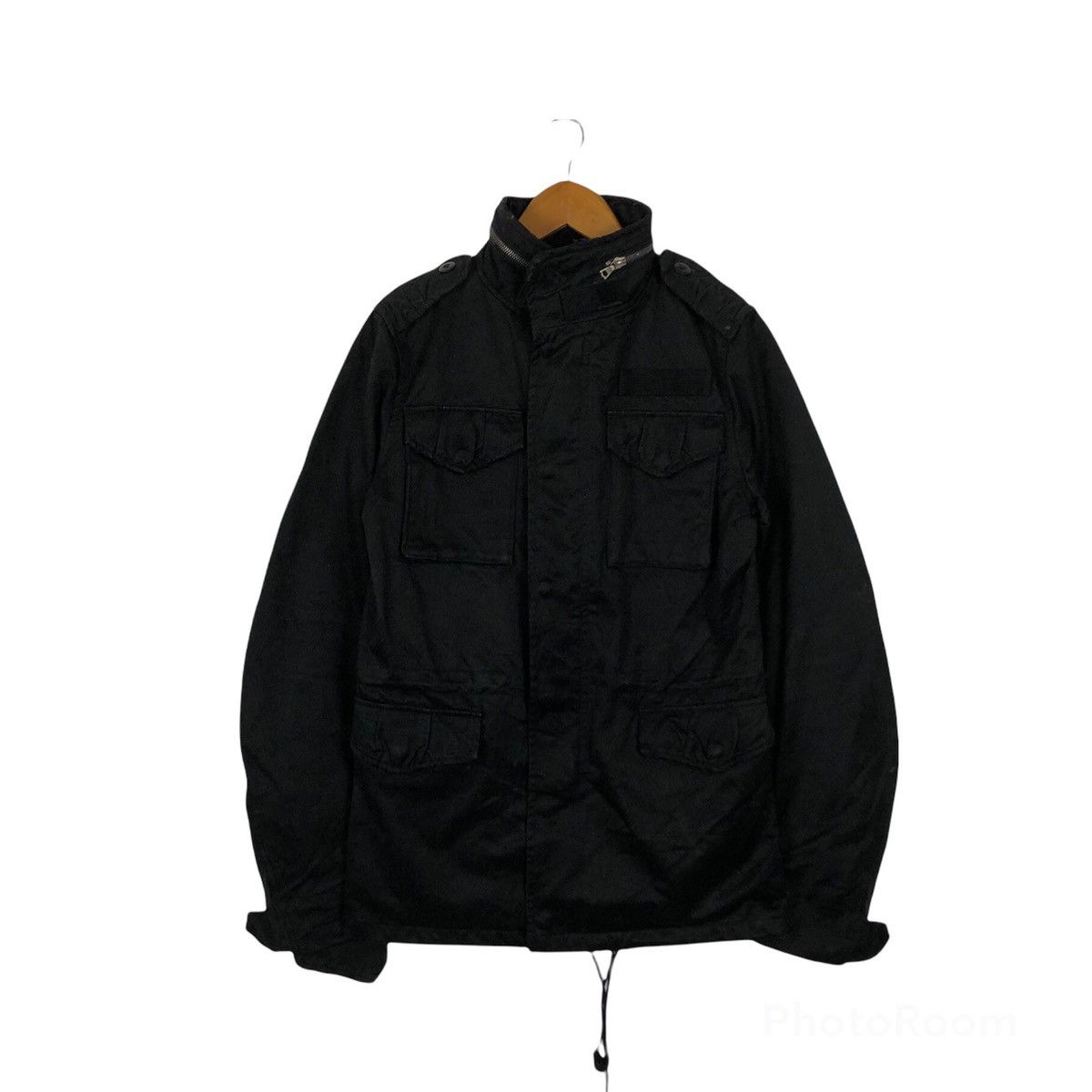 MULTI POCKET BIKER PARACHUTE JACKET CT101 RIRI ZIPPER