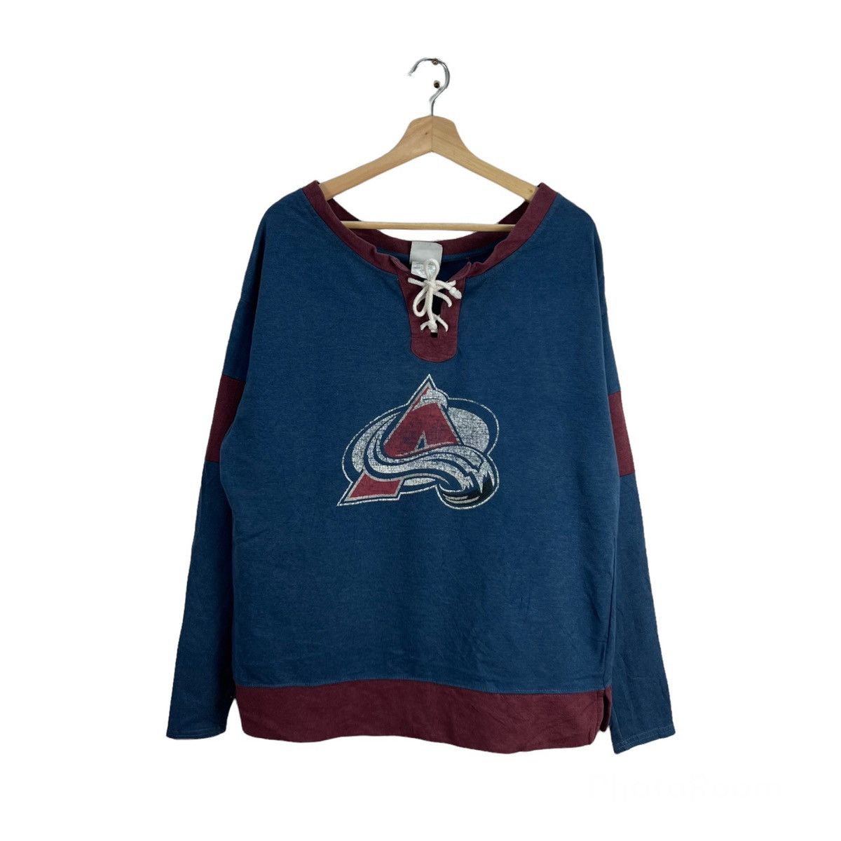 VINTAGE NHL SWEATSHIRT BIG LOGO RILEX WEAR