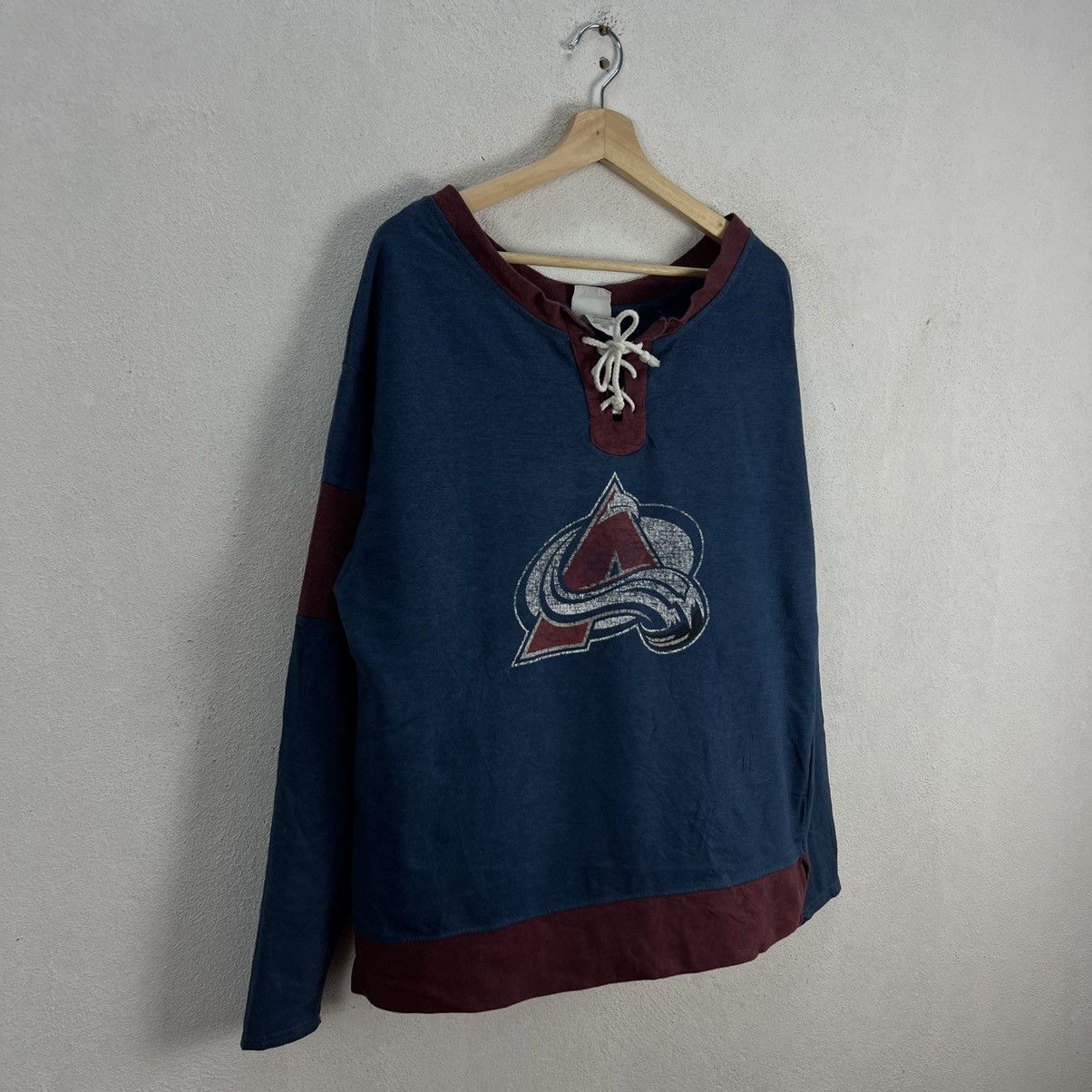 Japanese Brand VINTAGE NHL SWEATSHIRT BIG LOGO RILEX WEAR Size US L / EU 52-54 / 3 - 3 Thumbnail