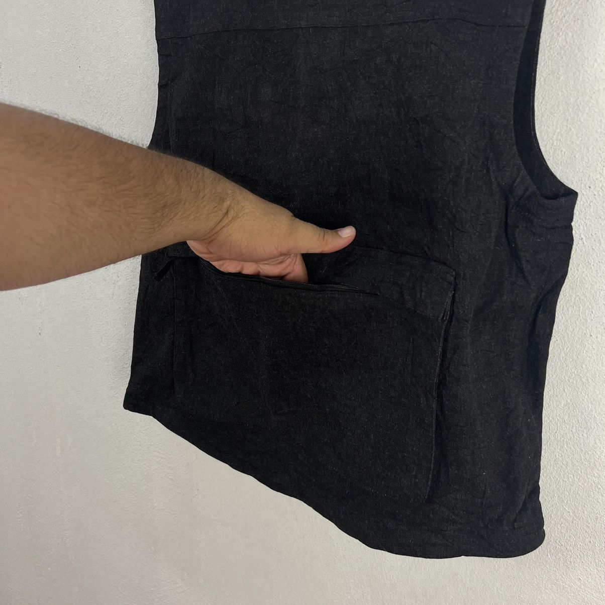Japanese Brand VINTAGE CLUB LAMER VEST JAPAN Size US M / EU 48-50 / 2 - 10 Thumbnail